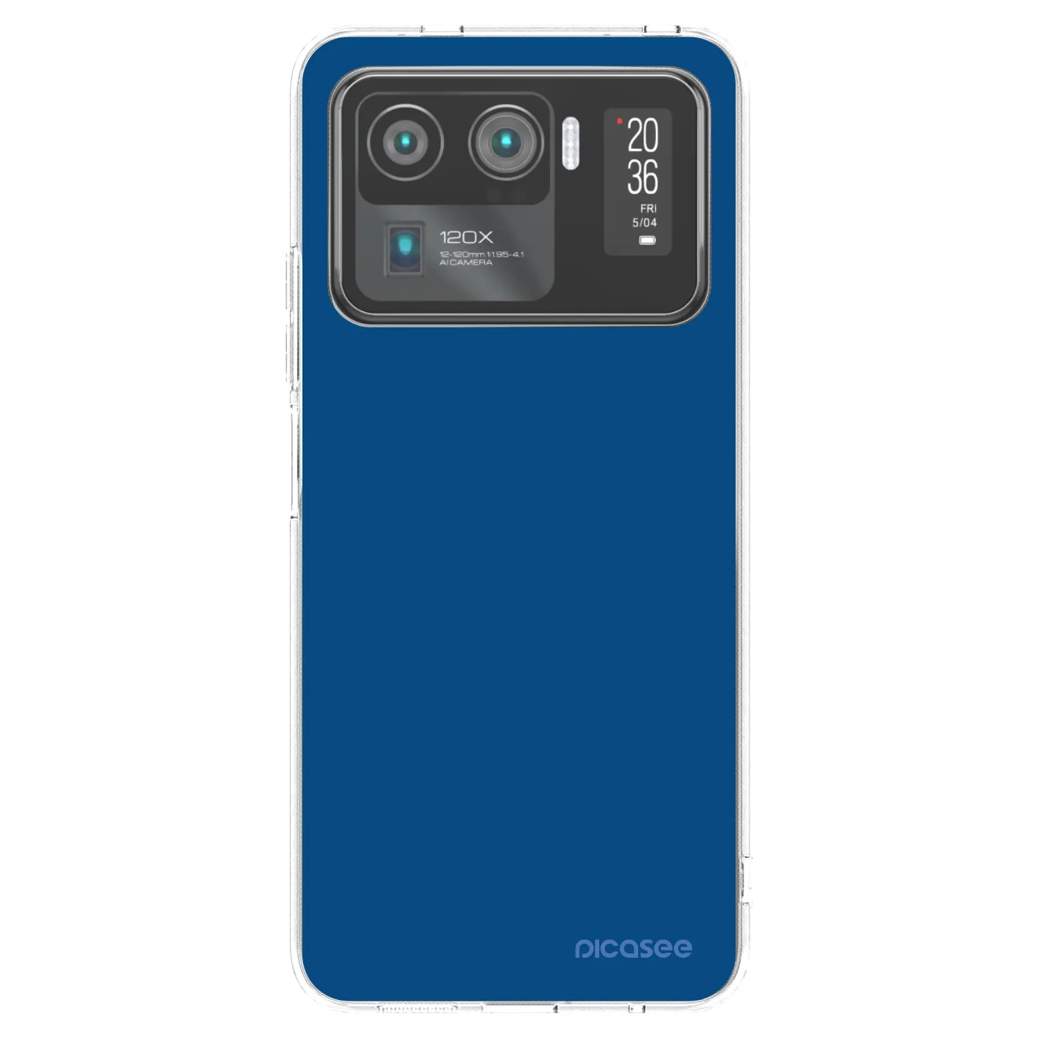 Picasee Xiaomi Mi 11 Ultra Hülle - Transparentes Silikon - Navy Blue