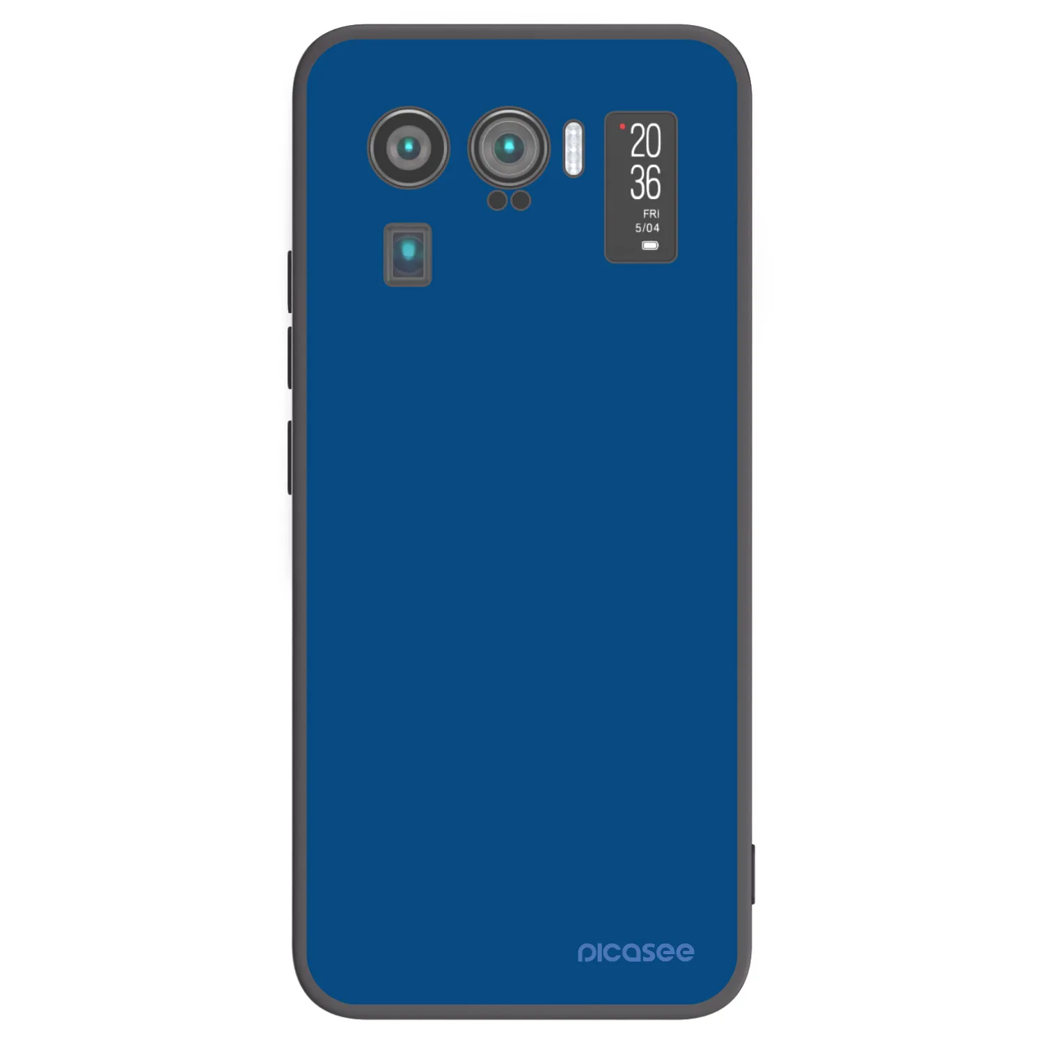 Picasee Xiaomi Mi 11 Ultra Hülle - Schwarzes Silikon - Navy Blue