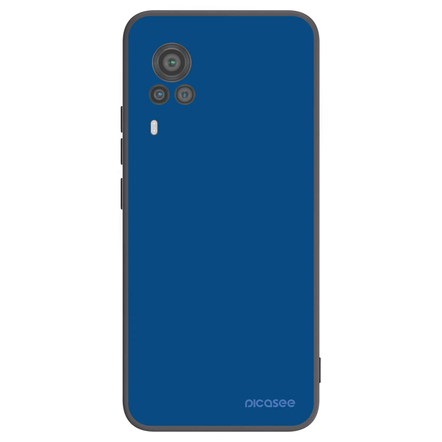 Picasee Vivo X60 Pro 5G Hülle - Schwarzes Silikon - Navy Blue