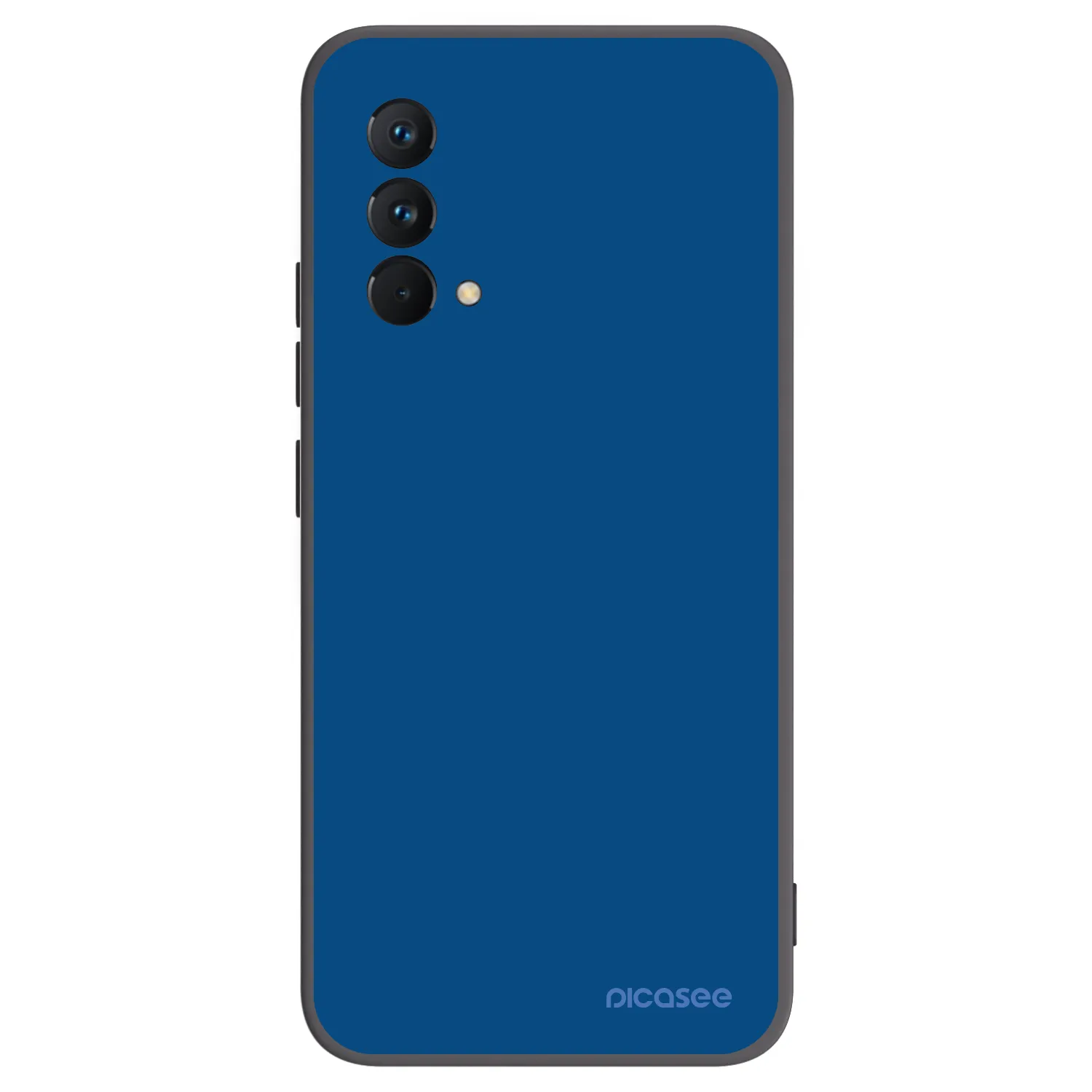 Picasee Realme GT Master Edition 5G Hülle - Schwarzes Silikon - Navy Blue