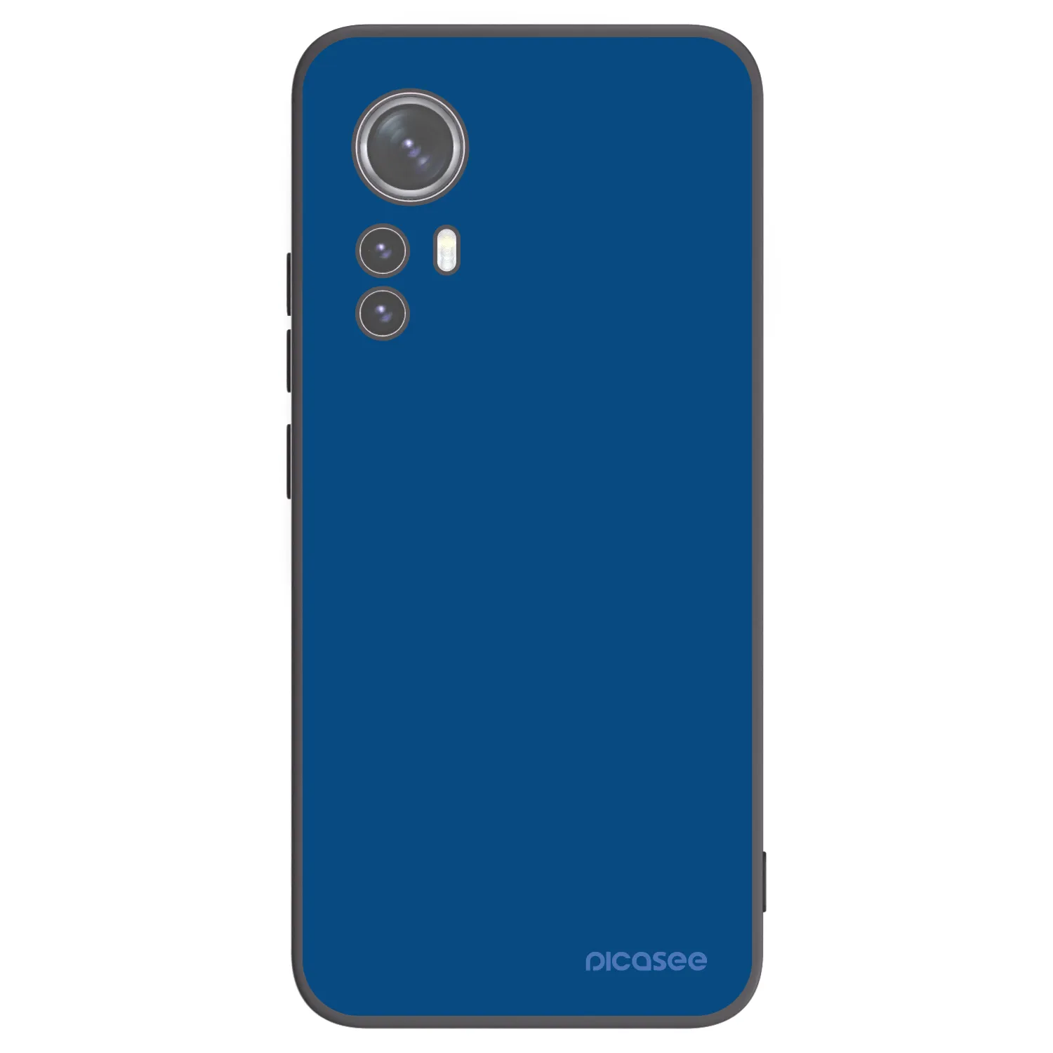 Picasee Xiaomi 12X Hülle - Schwarzes Silikon - Navy Blue