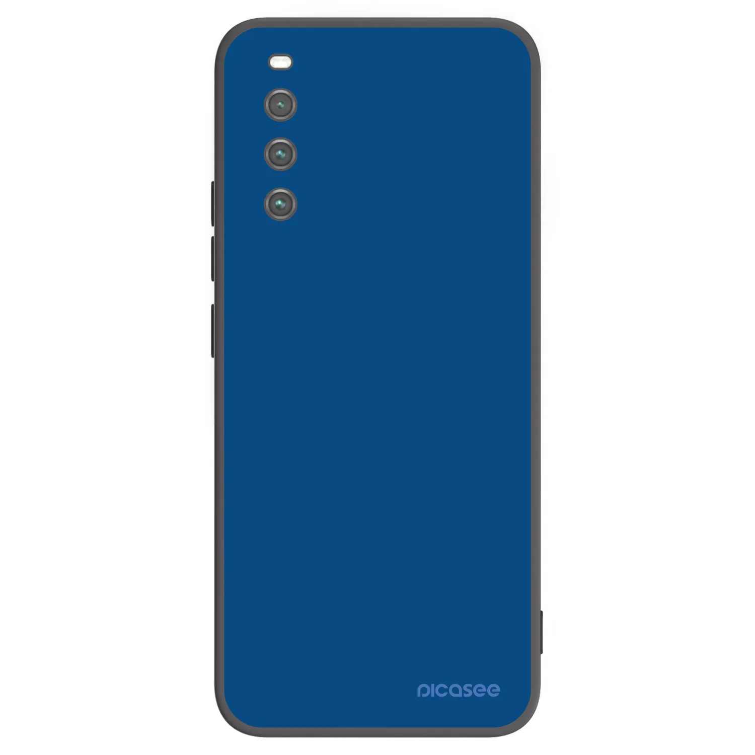 Picasee Sony Xperia 10 IV 5G Hülle - Schwarzes Silikon - Navy Blue