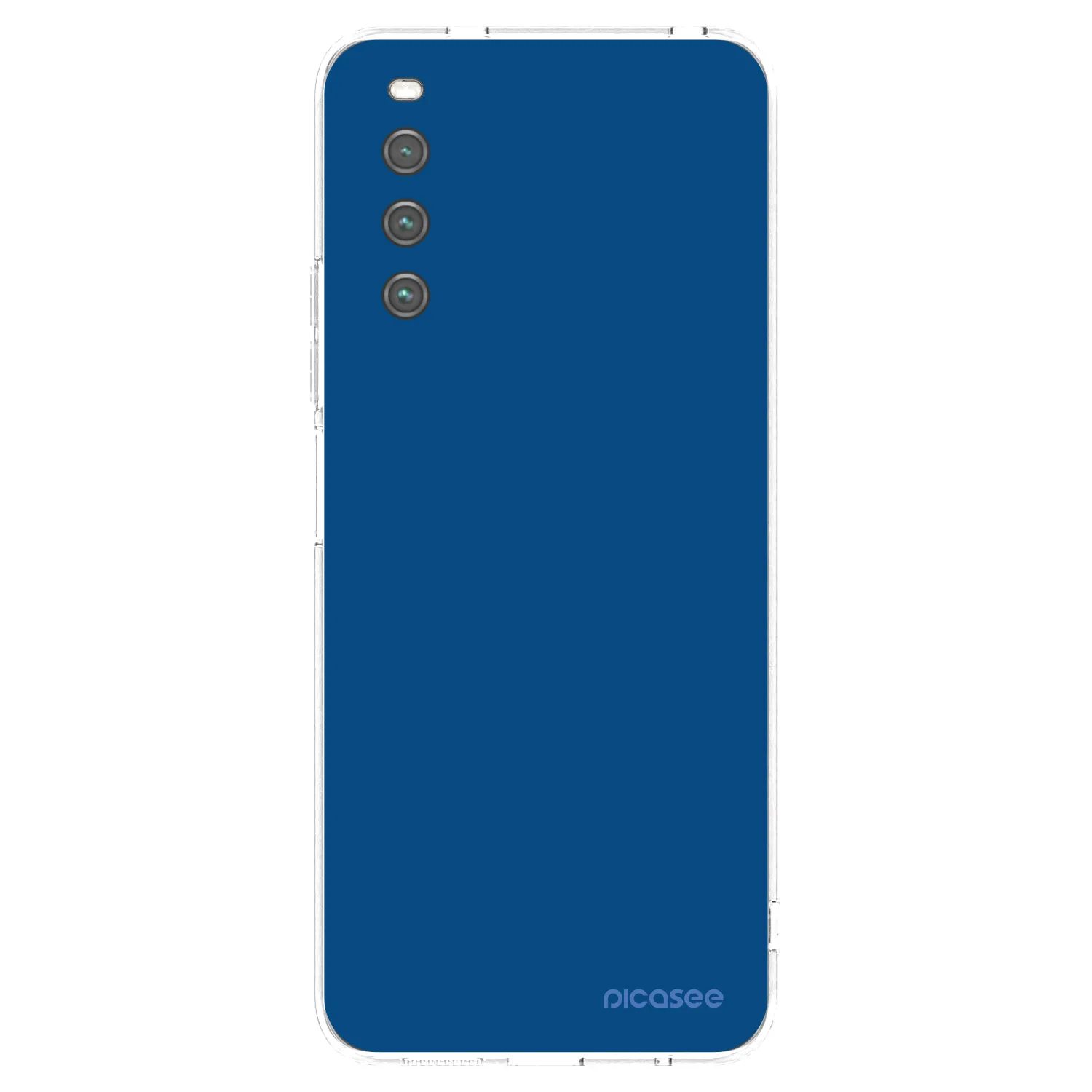 Picasee Sony Xperia 10 IV 5G Hülle - Transparentes Silikon - Navy Blue