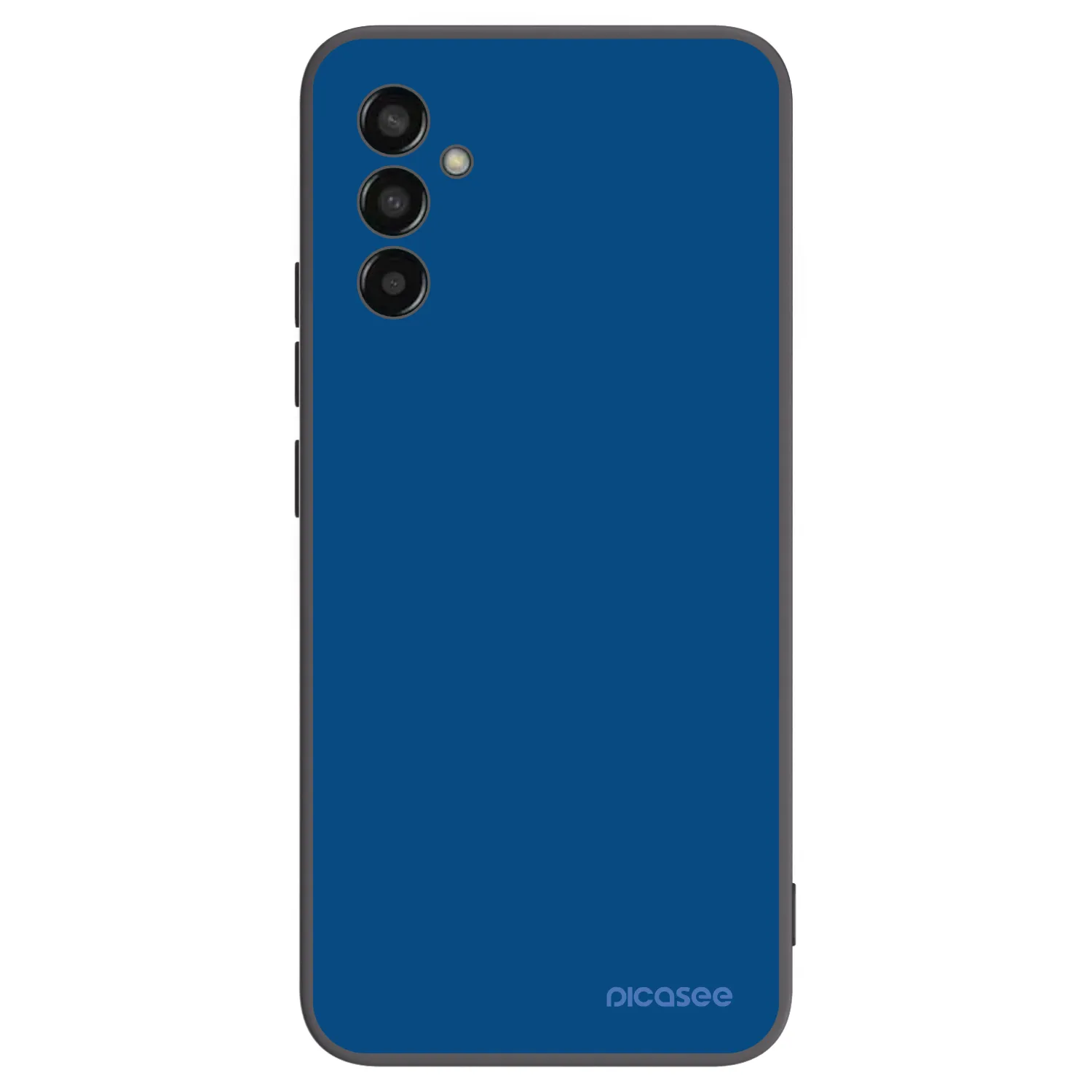 Picasee Samsung Galaxy M13 M135F Hülle - Schwarzes Silikon - Navy Blue