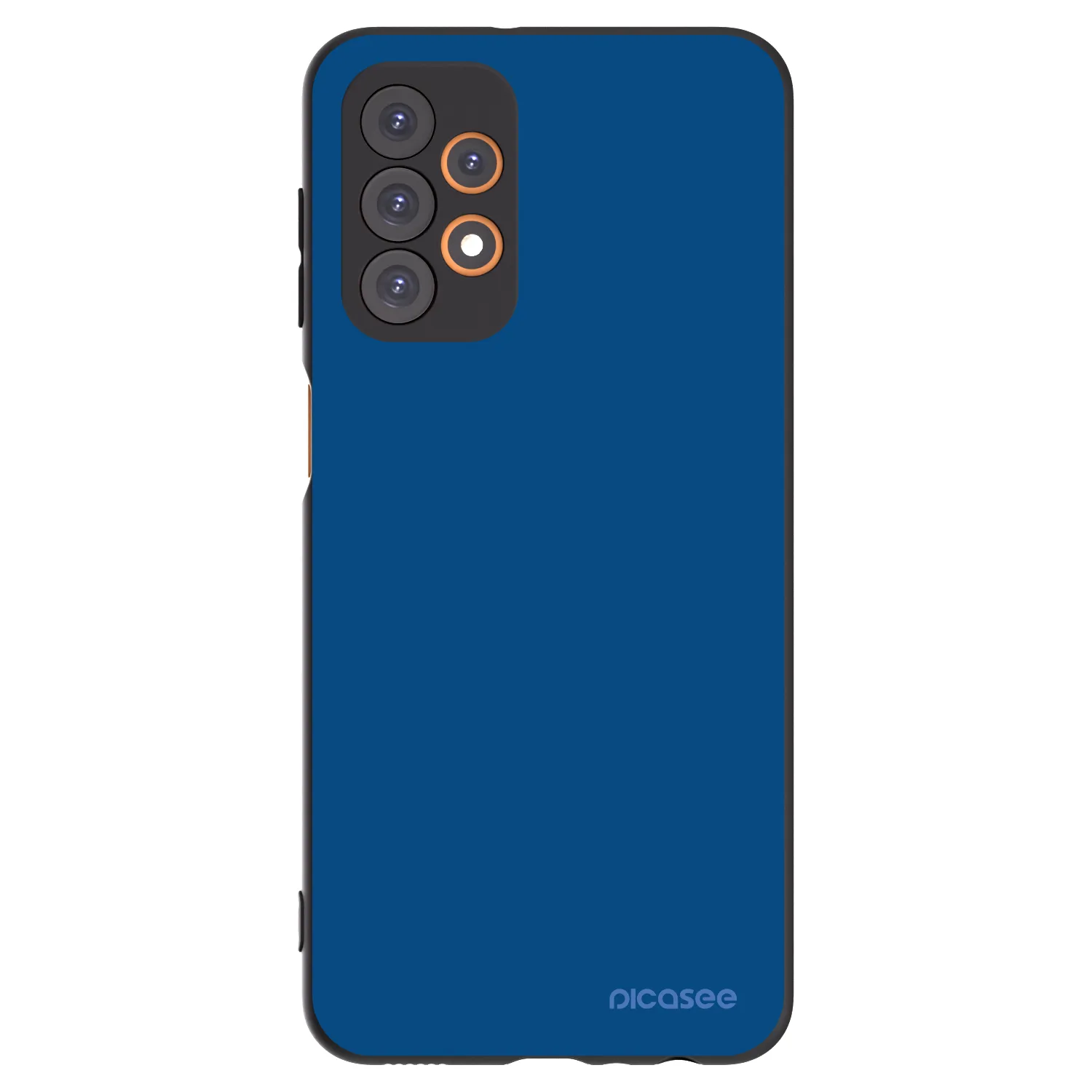 Picasee Samsung Galaxy A23 A236B 5G Hülle - Schwarzes Silikon - Navy Blue
