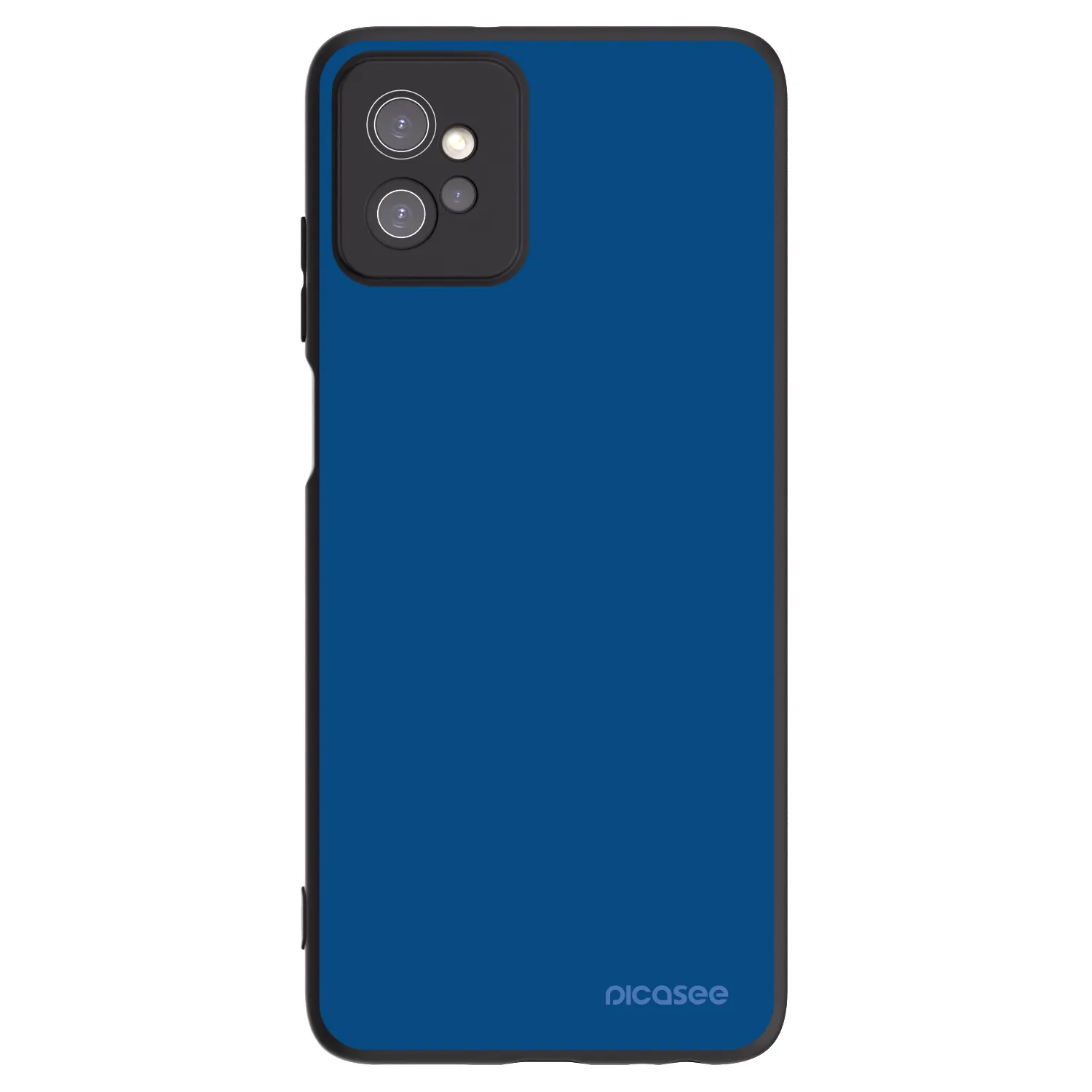 Picasee Motorola Moto G32 Hülle - Schwarzes Silikon - Navy Blue