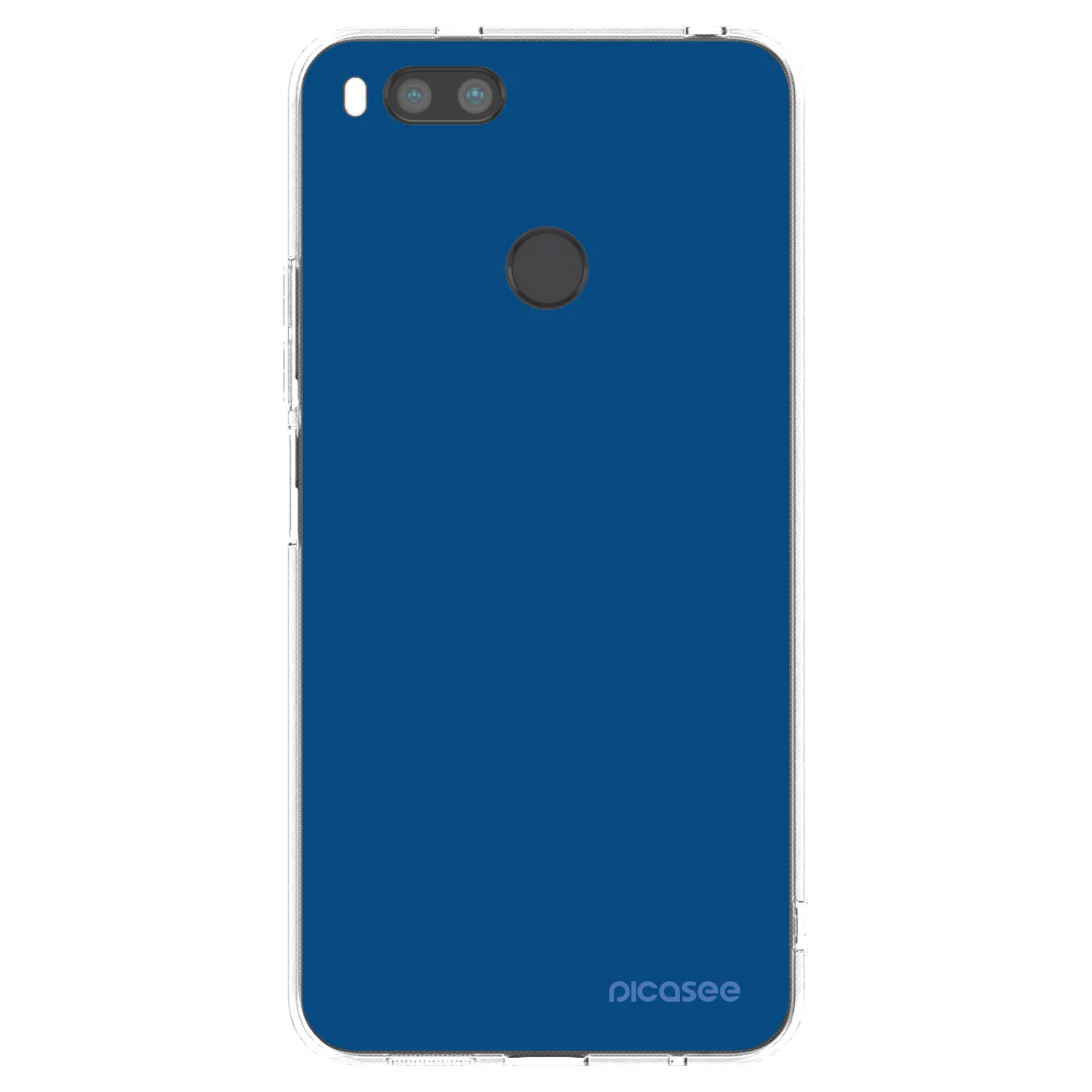 Picasee Xiaomi Redmi A1 Hülle - Transparentes Silikon - Navy Blue