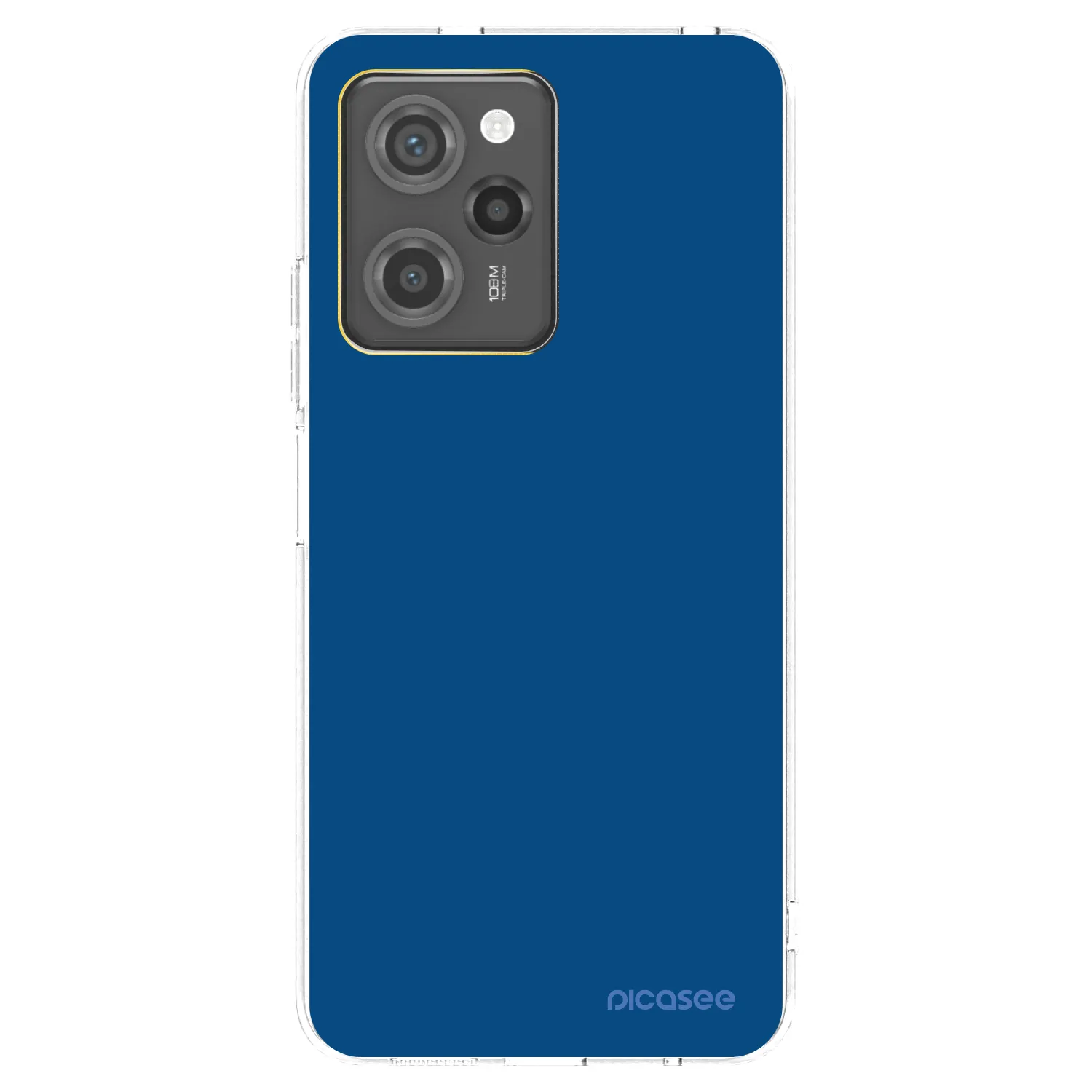 Picasee Xiaomi Poco X5 Pro Hülle - Schwarzes Silikon - Navy Blue