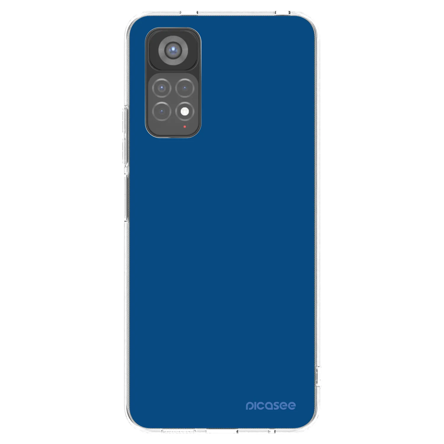 Picasee Xiaomi Redmi Note 11S 5G Hülle - Transparentes Silikon - Navy Blue