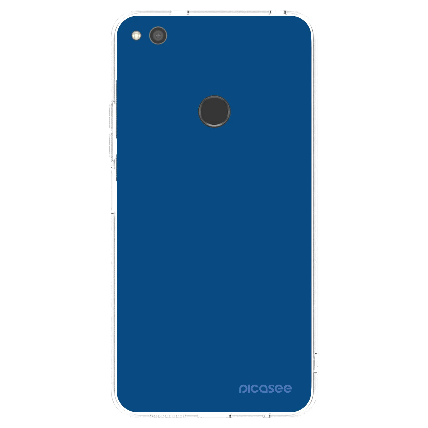 Picasee Huawei P9 Lite 2017 Hülle - Transparentes Silikon - Navy Blue