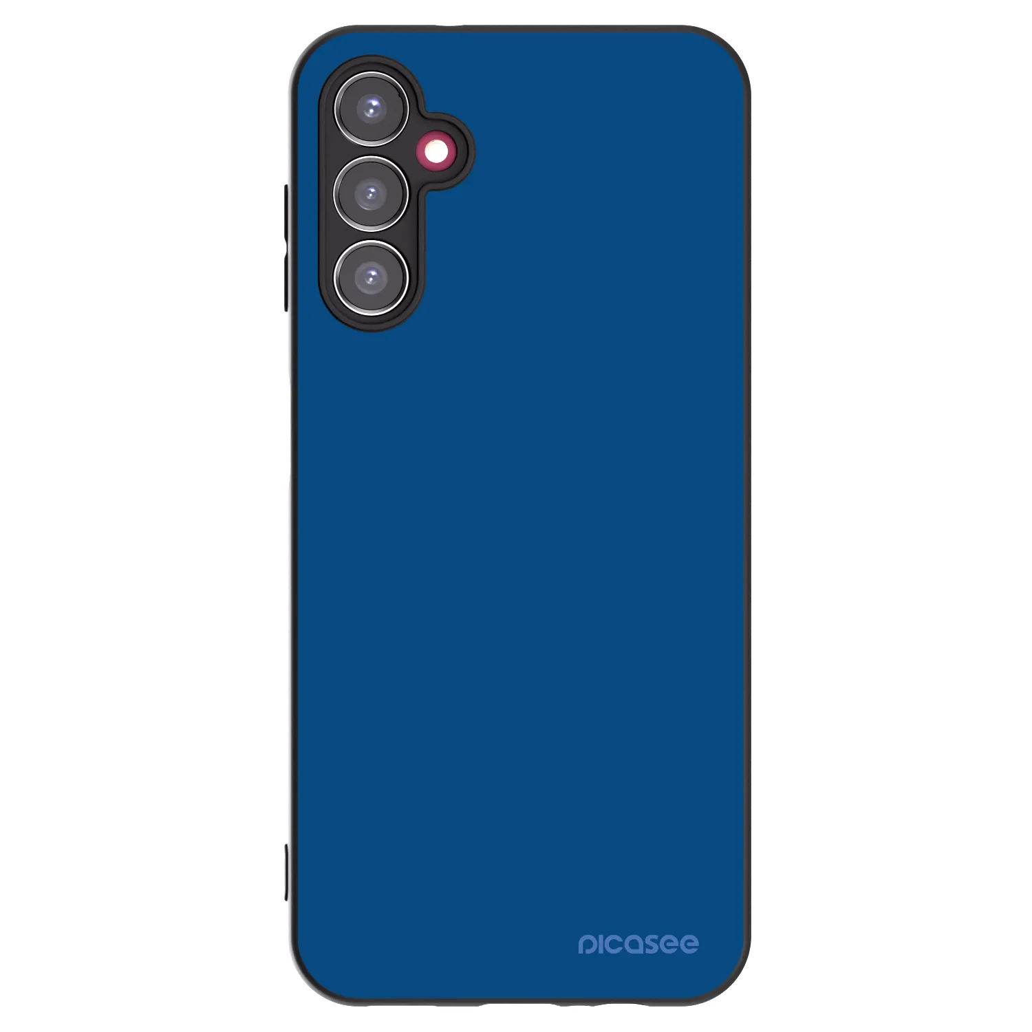 Picasee Samsung Galaxy A14 4G A145R Hülle - Schwarzes Silikon - Navy Blue
