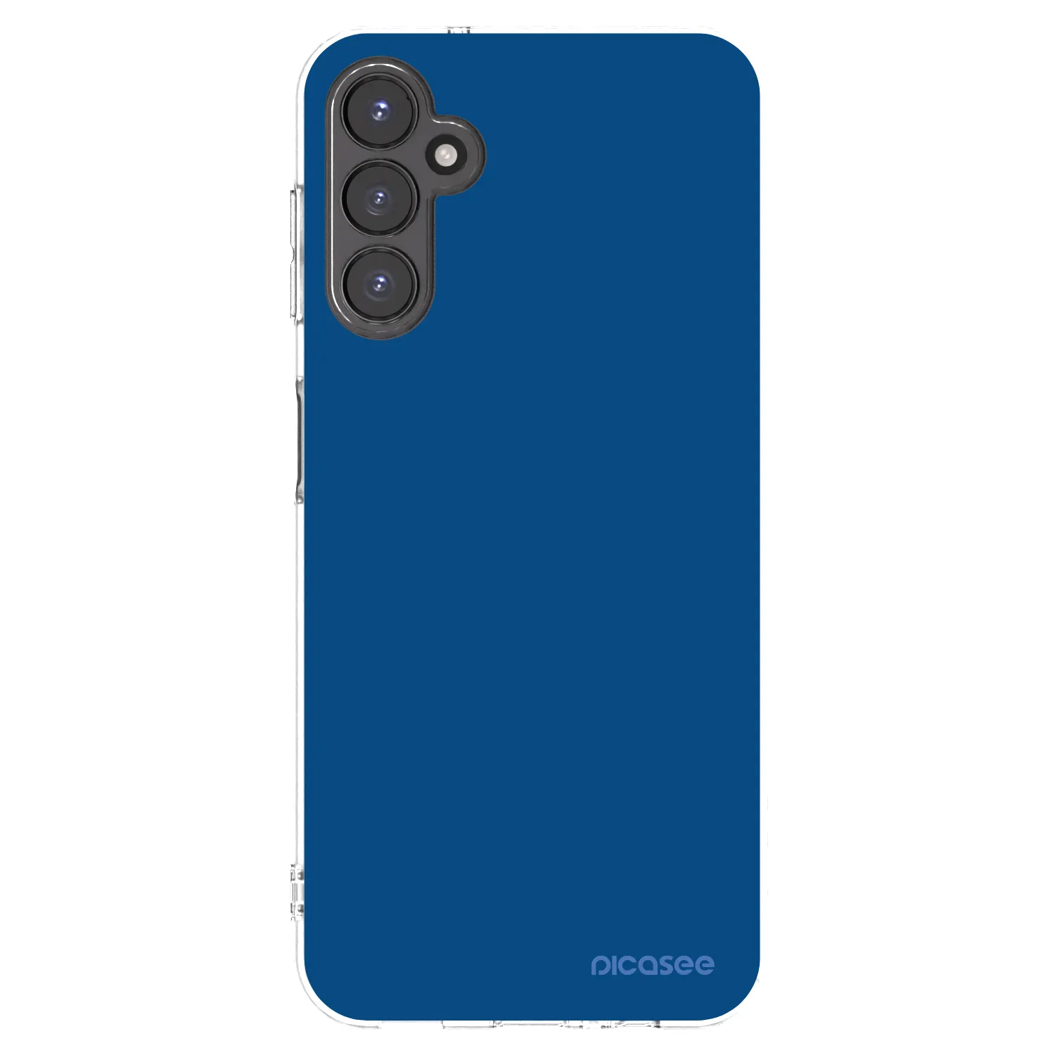Picasee Samsung Galaxy A14 5G A146P Hülle - Transparentes Silikon - Navy Blue