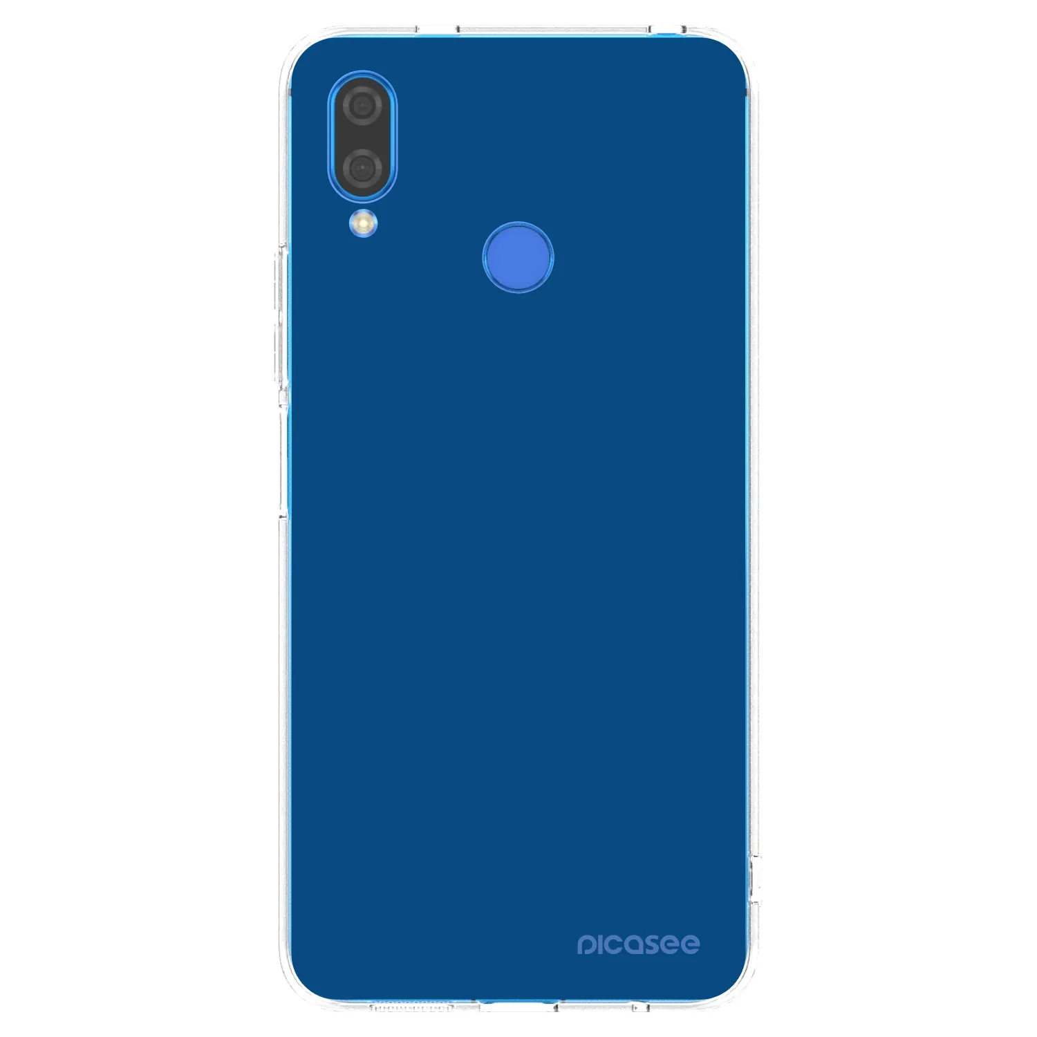 Picasee Huawei Nova 3i Hülle - Transparentes Silikon - Navy Blue