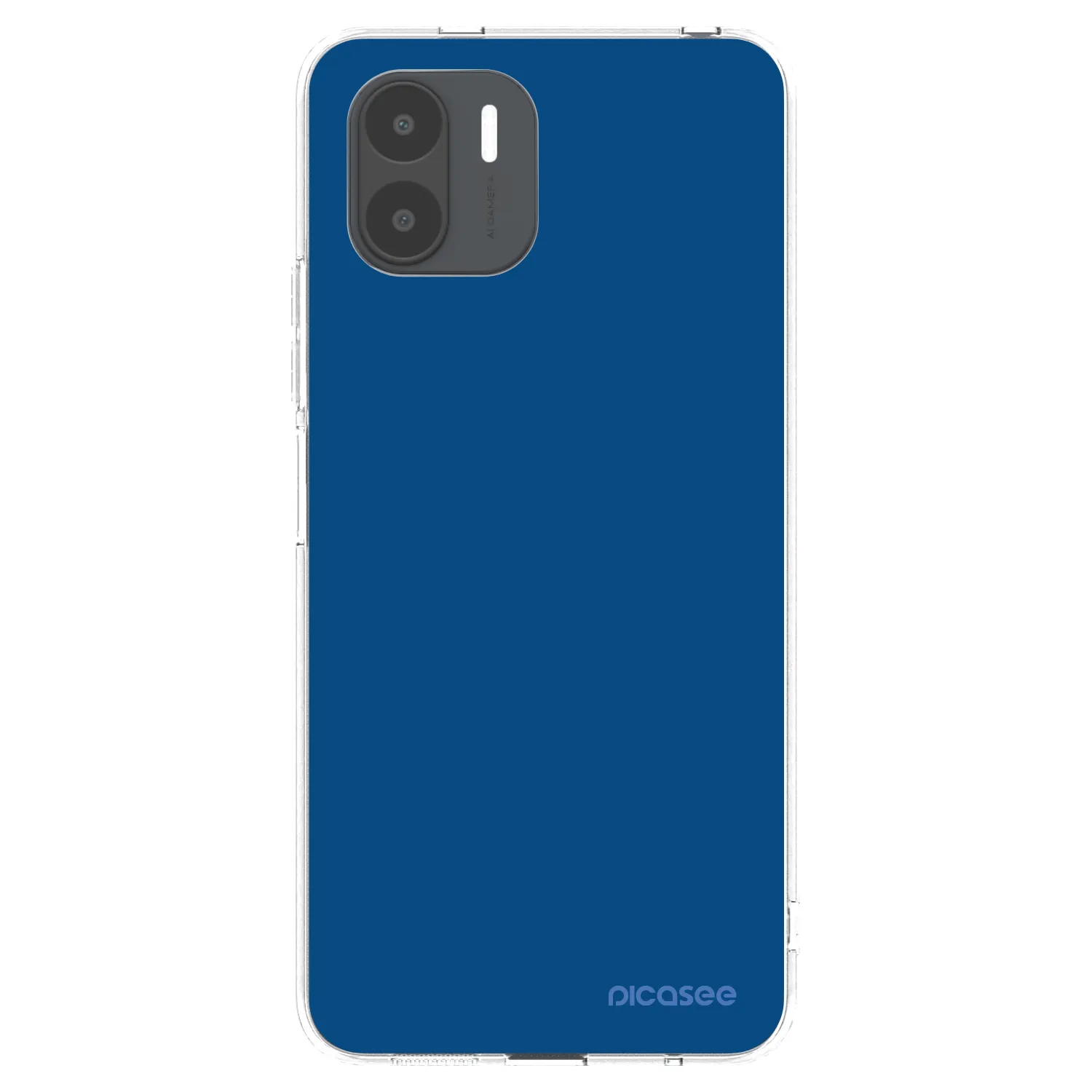 Picasee Xiaomi Redmi A2 Hülle - Transparentes Silikon - Navy Blue