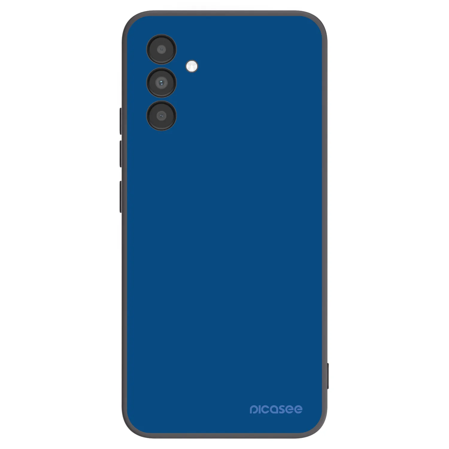 Picasee Samsung Galaxy A04s A047F Hülle - Schwarzes Silikon - Navy Blue