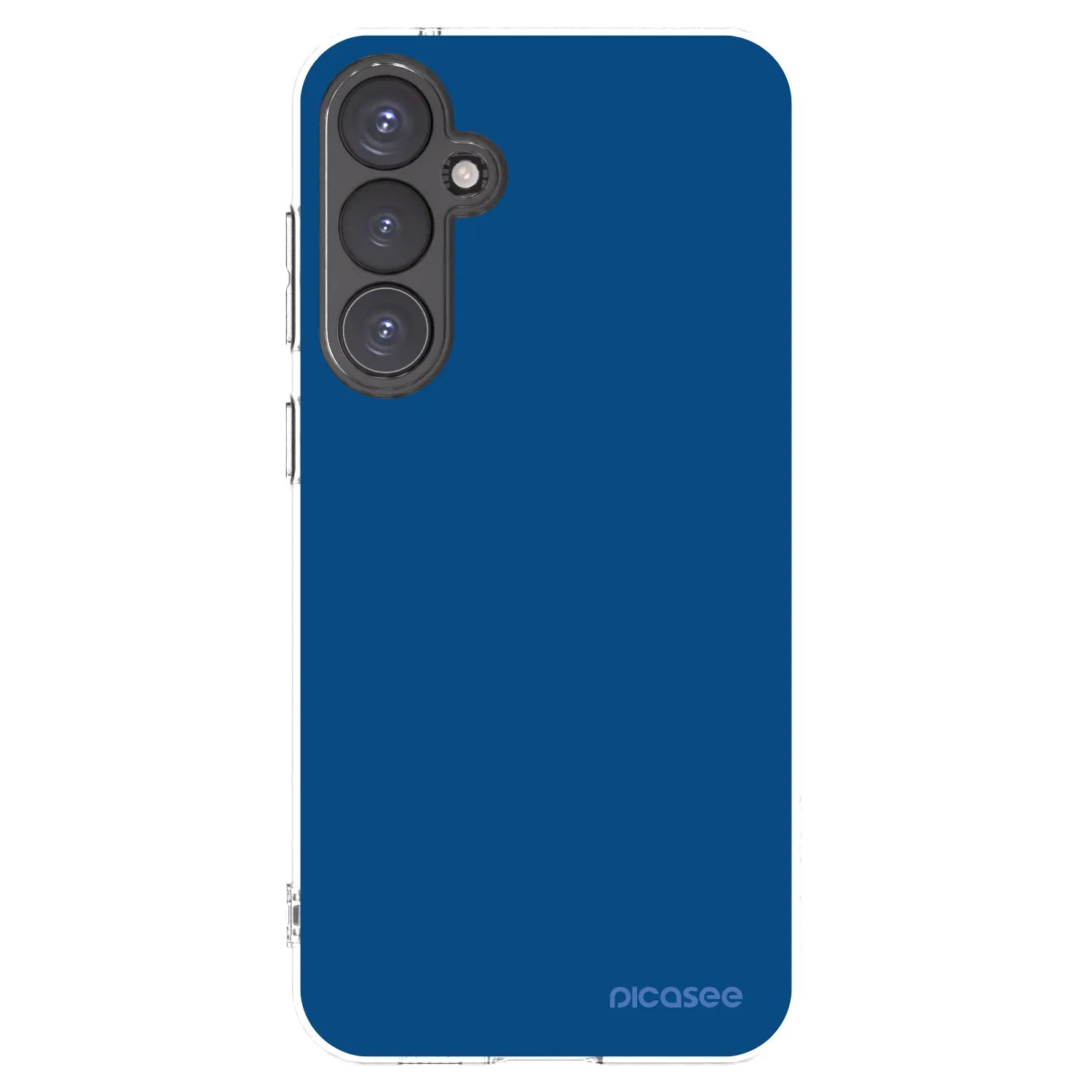 Picasee Samsung Galaxy S23 FE S711B Hülle - Transparentes Silikon - Navy Blue
