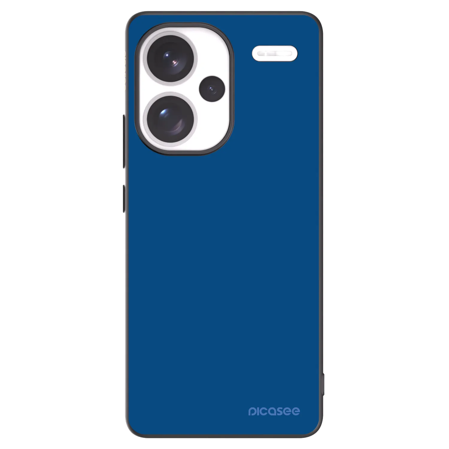 Picasee Xiaomi Redmi Note 13 Pro+ 5G Hülle - Schwarzes Silikon - Navy Blue