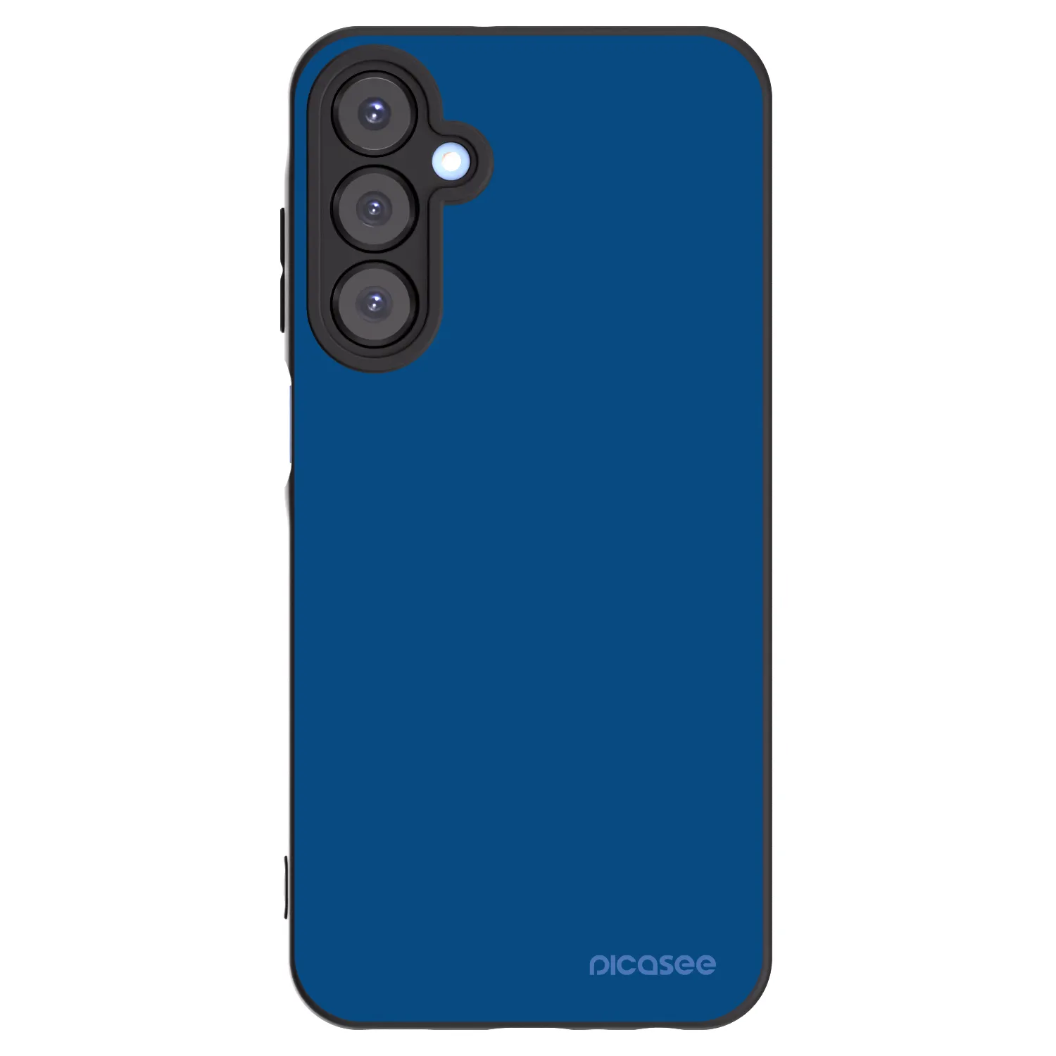 Picasee Samsung Galaxy A25 A256B 5G Hülle - Schwarzes Silikon - Navy Blue