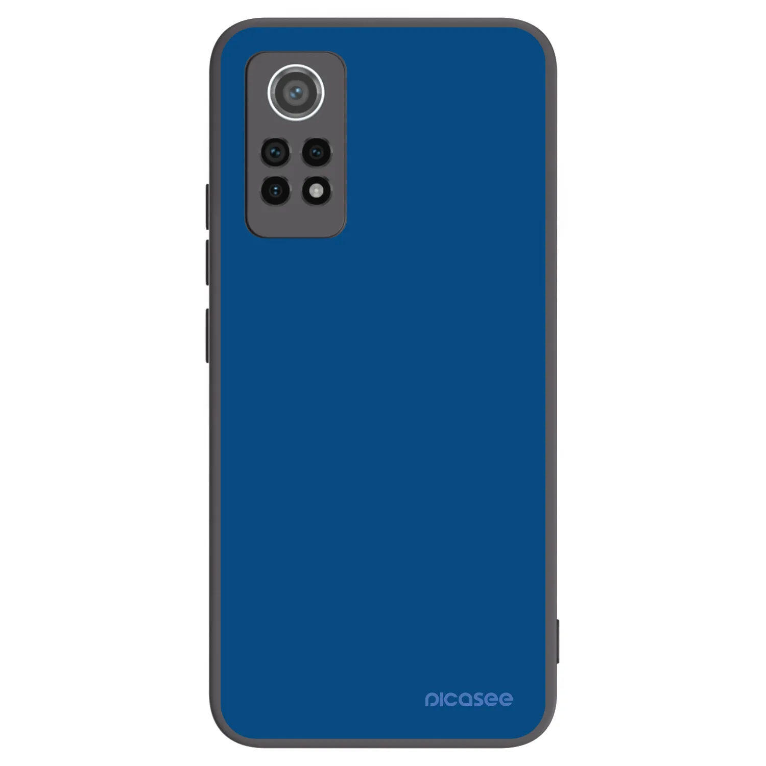 Picasee Xiaomi Redmi Note 12 Pro 4G Hülle - Schwarzes Silikon - Navy Blue