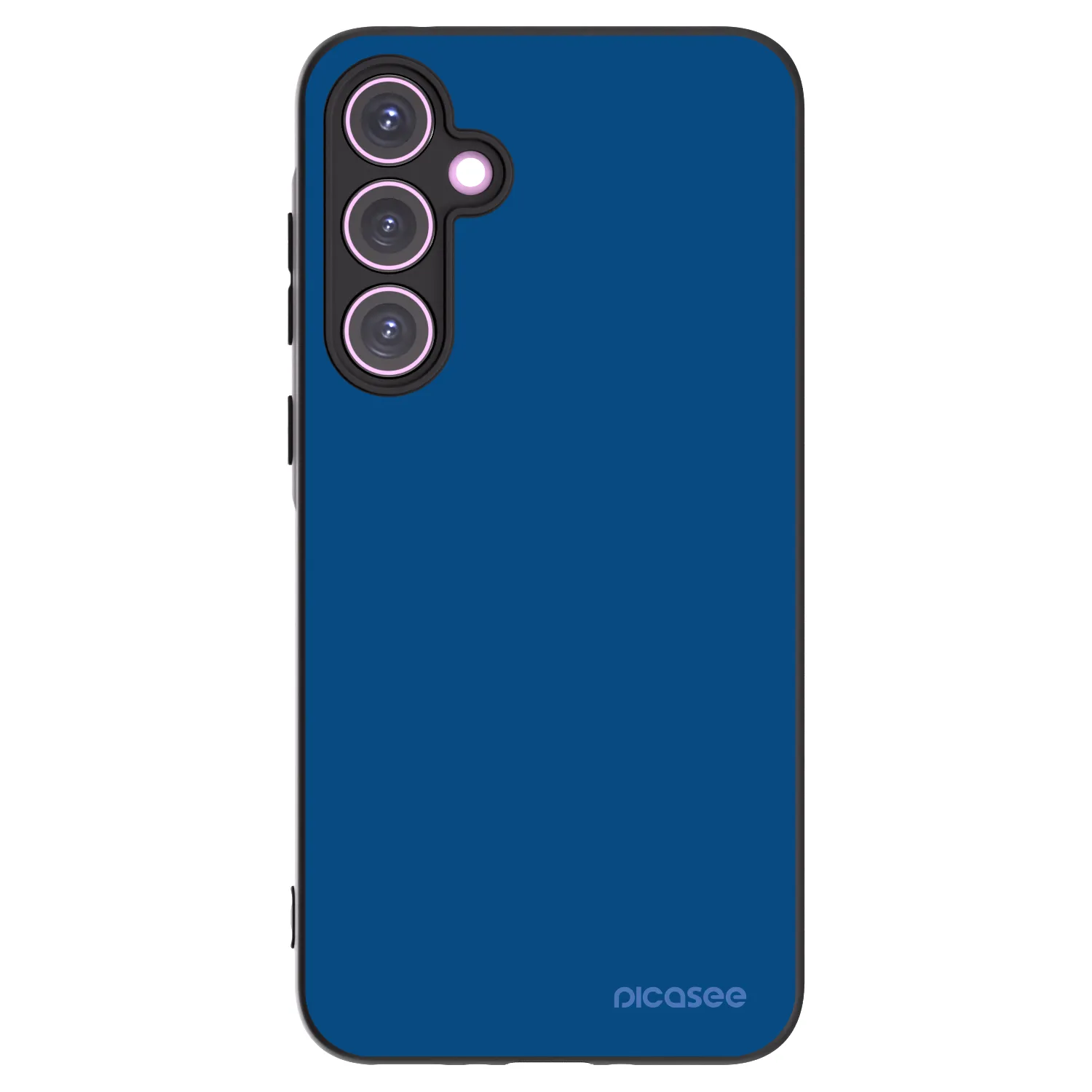 Picasee Samsung Galaxy A35 5G A356B Hülle - Schwarzes Silikon - Navy Blue