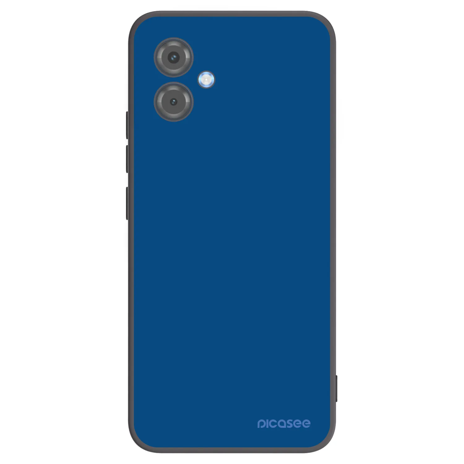 Picasee Motorola Moto G14 Hülle - Schwarzes Silikon - Navy Blue