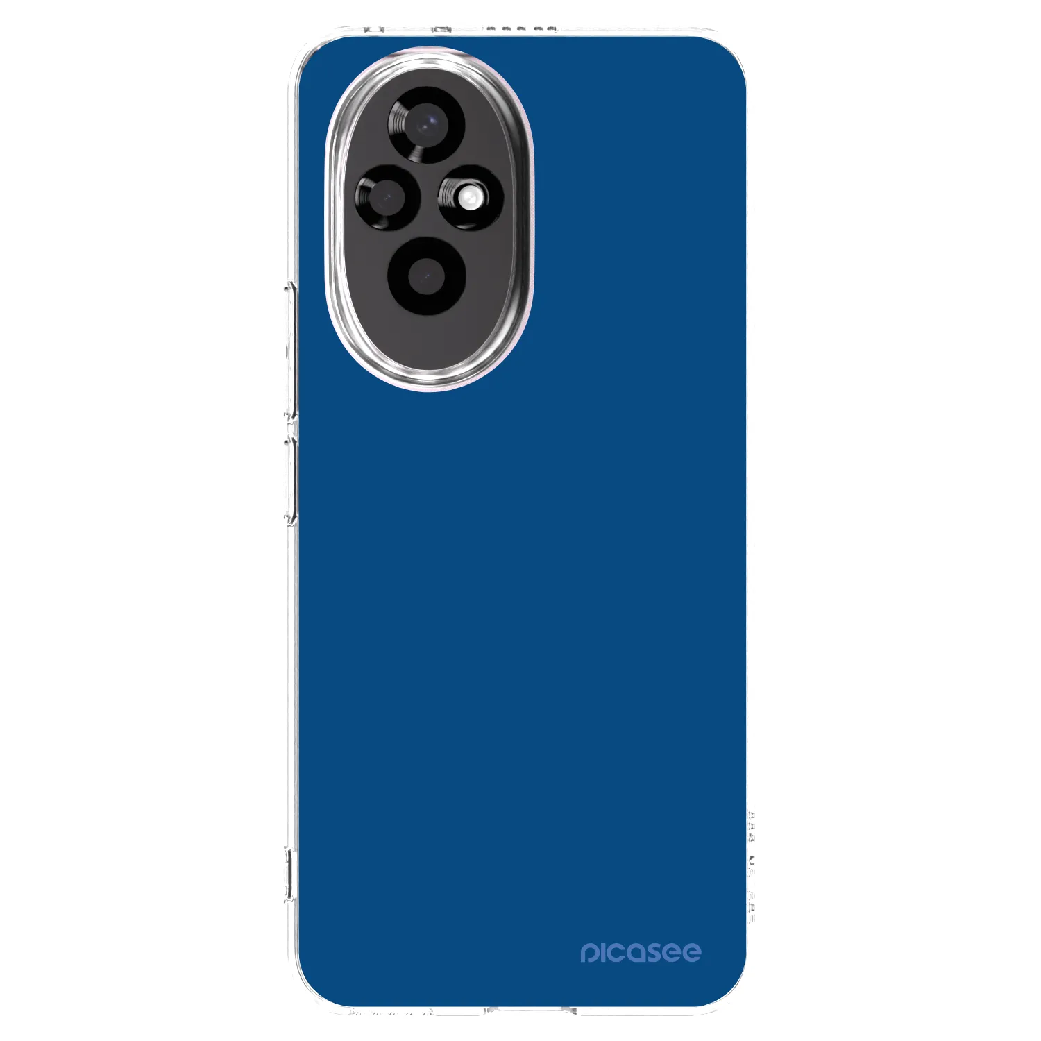 Picasee Honor 200 Pro 5G Hülle - Transparentes Silikon - Navy Blue