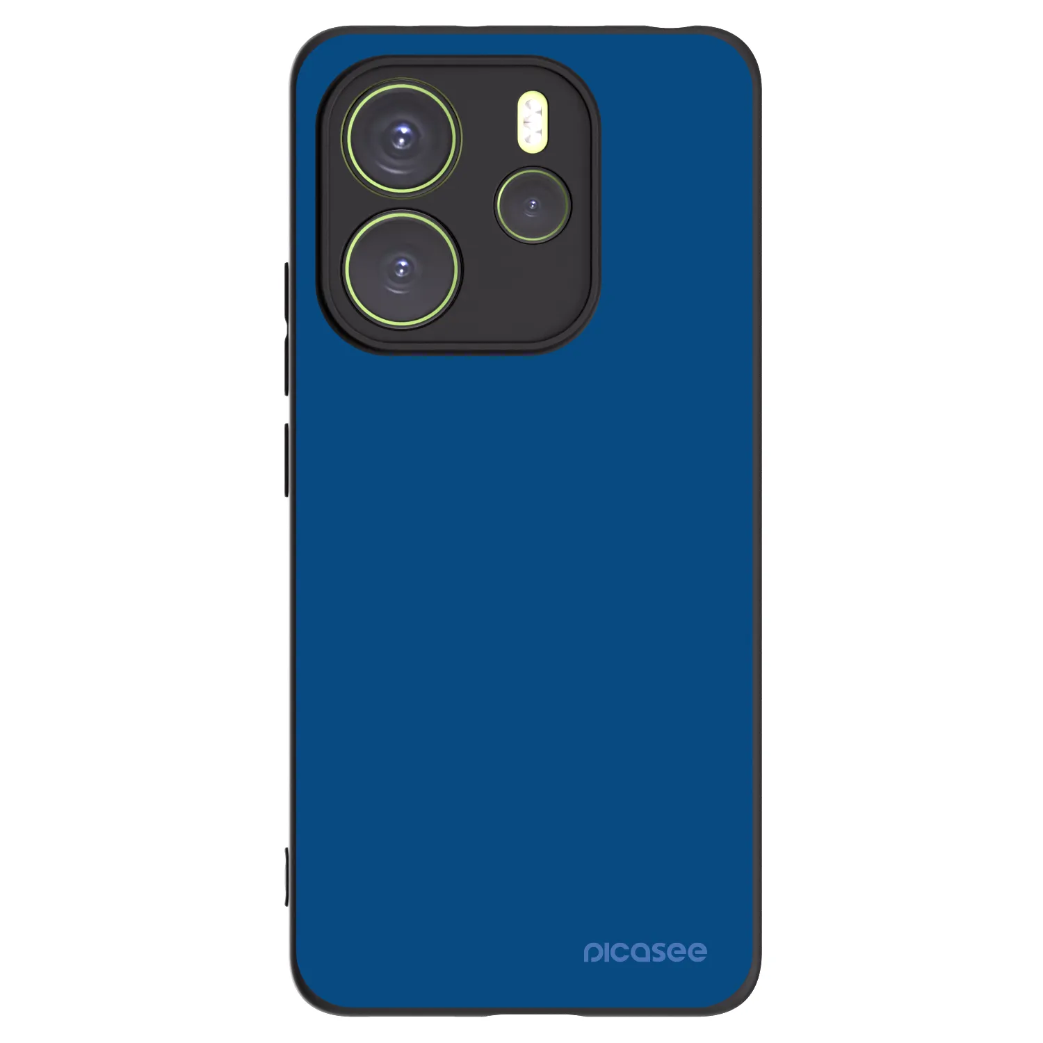 Picasee Xiaomi Redmi Note 14 4G Hülle - Schwarzes Silikon - Navy Blue