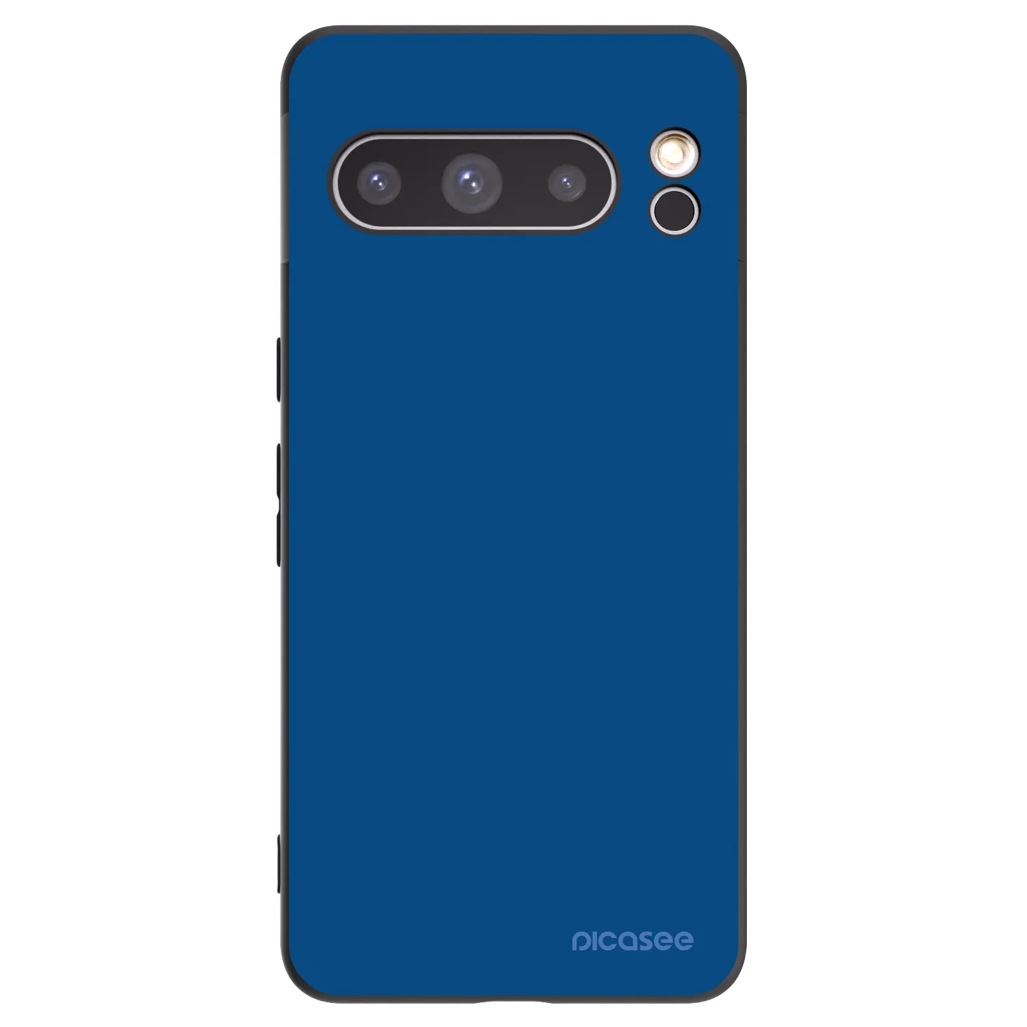 Picasee Google Pixel 8 Pro Hülle - Schwarzes Silikon - Navy Blue