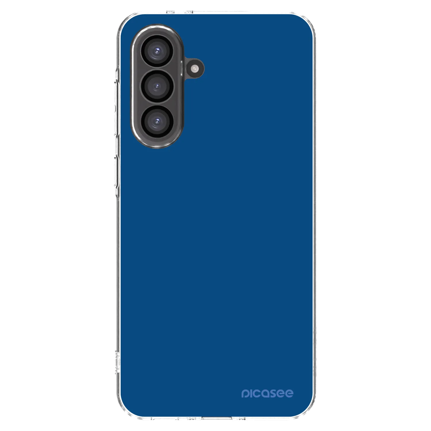 Picasee Samsung Galaxy A36 5G Hülle - Transparentes Silikon - Navy Blue