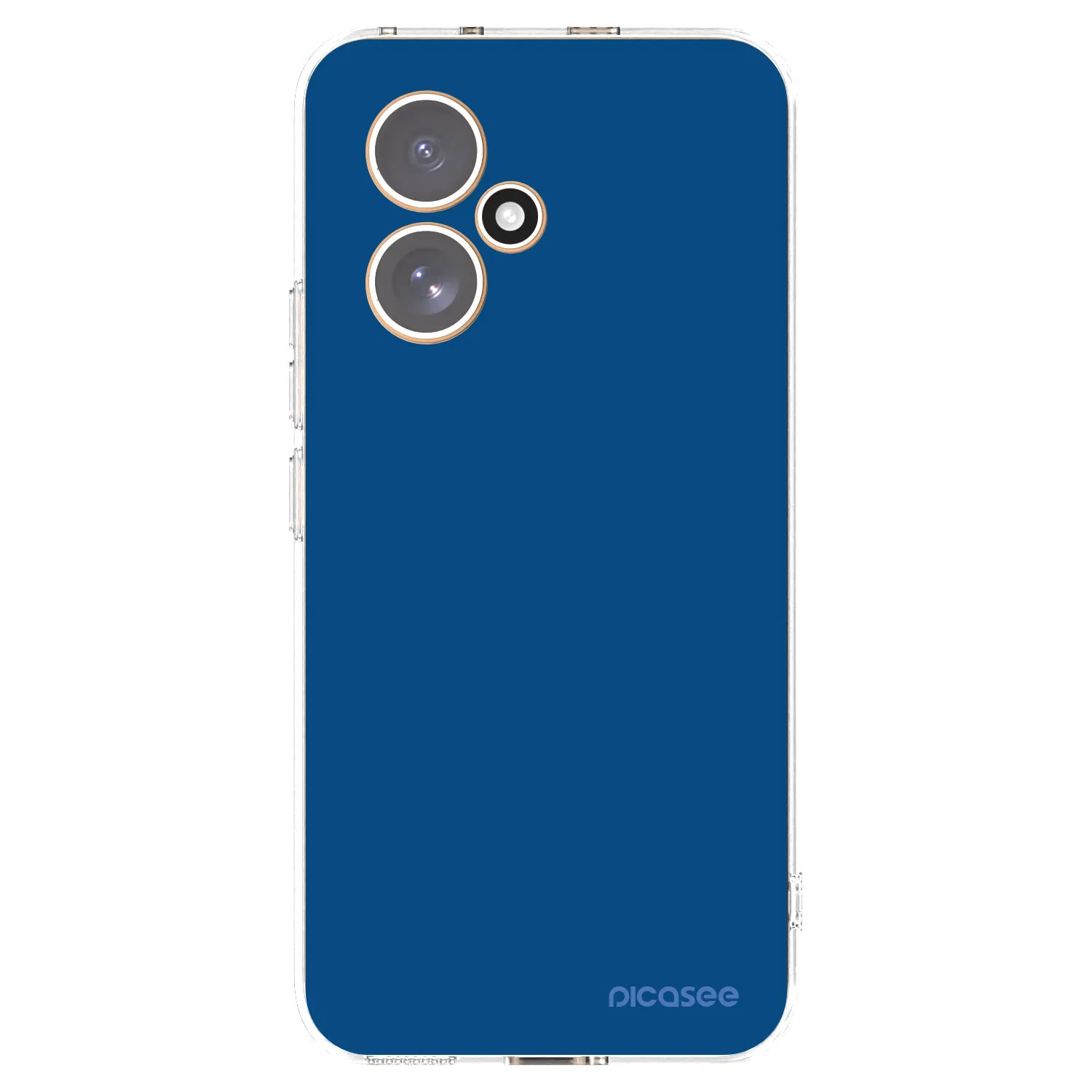 Picasee Honor 400 5G Hülle - Transparentes Silikon - Navy Blue