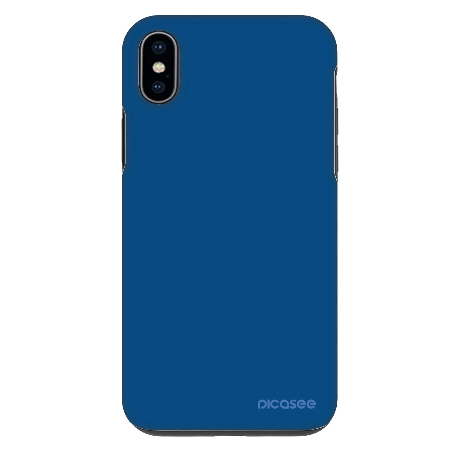Picasee Fashion Case für Apple iPhone XS Max - Navy Blue