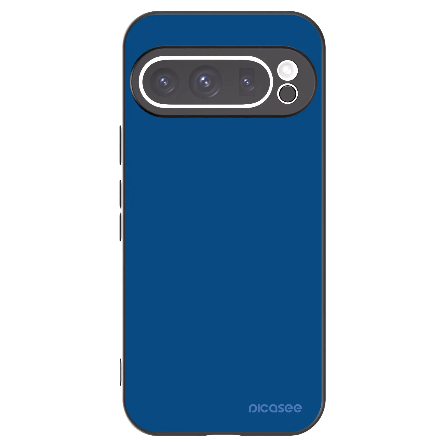 Picasee Google Pixel 9 Pro XL Hülle - Schwarzes Silikon - Navy Blue