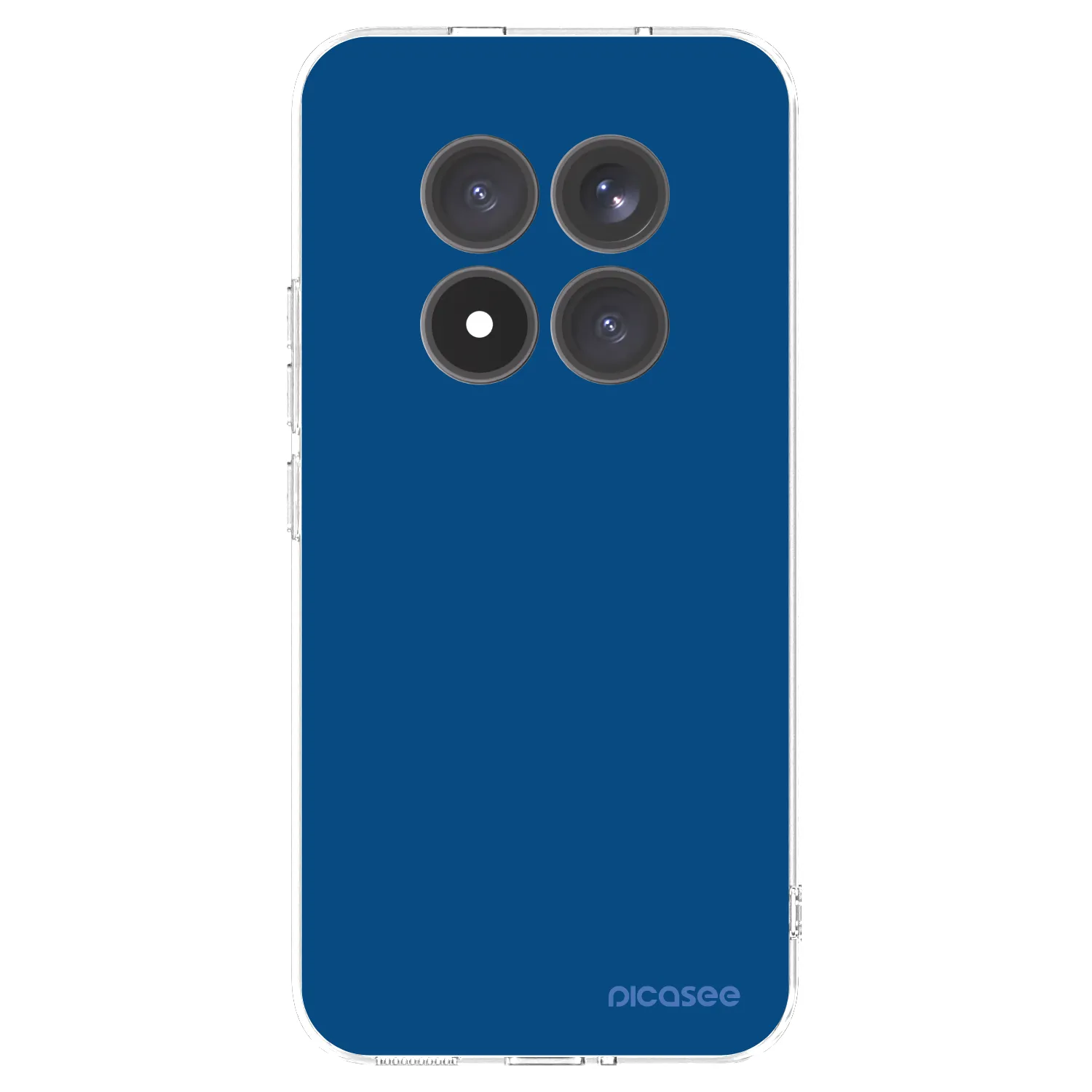 Picasee Xiaomi Redmi Note 15 Pro+ Hülle - Transparentes Silikon - Navy Blue