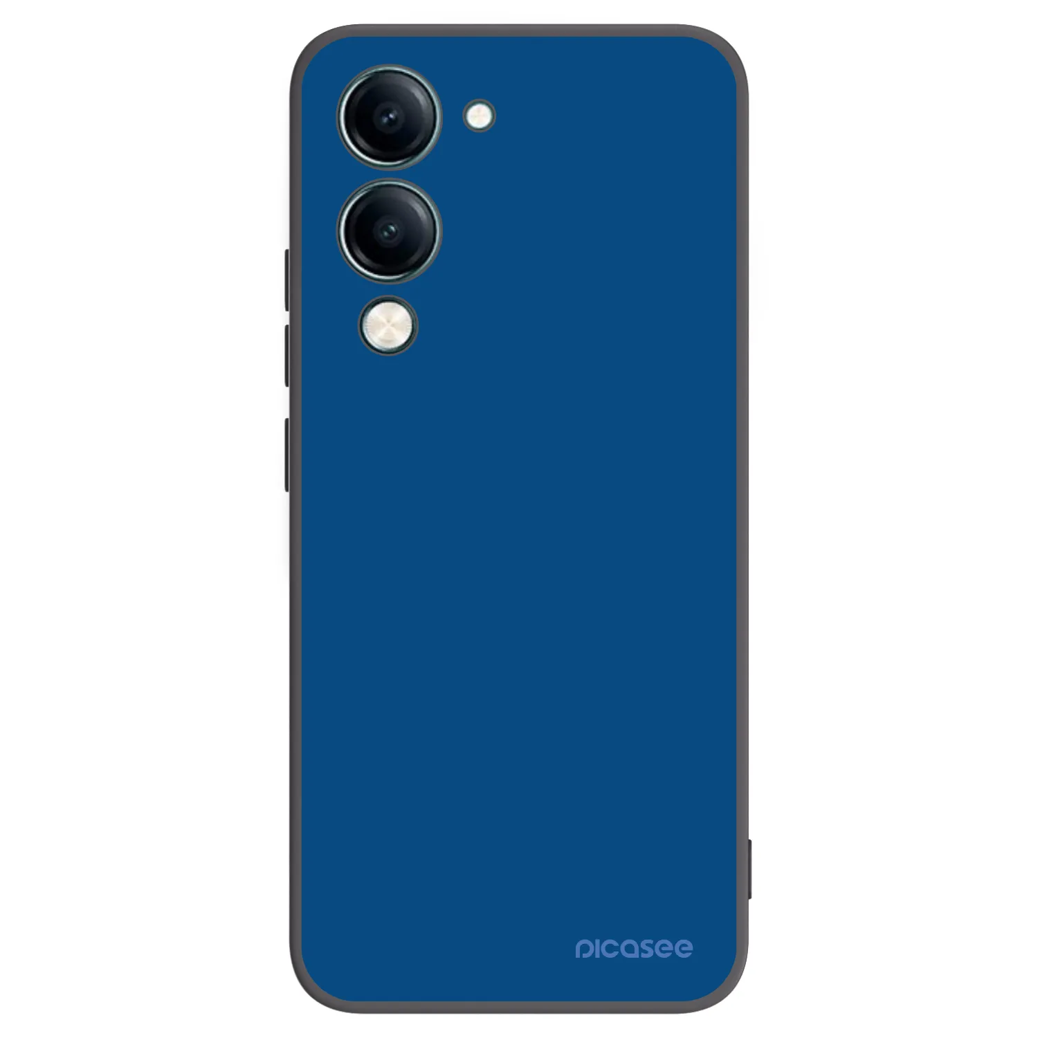 Picasee Vivo Y29s 5G Hülle - Schwarzes Silikon - Navy Blue