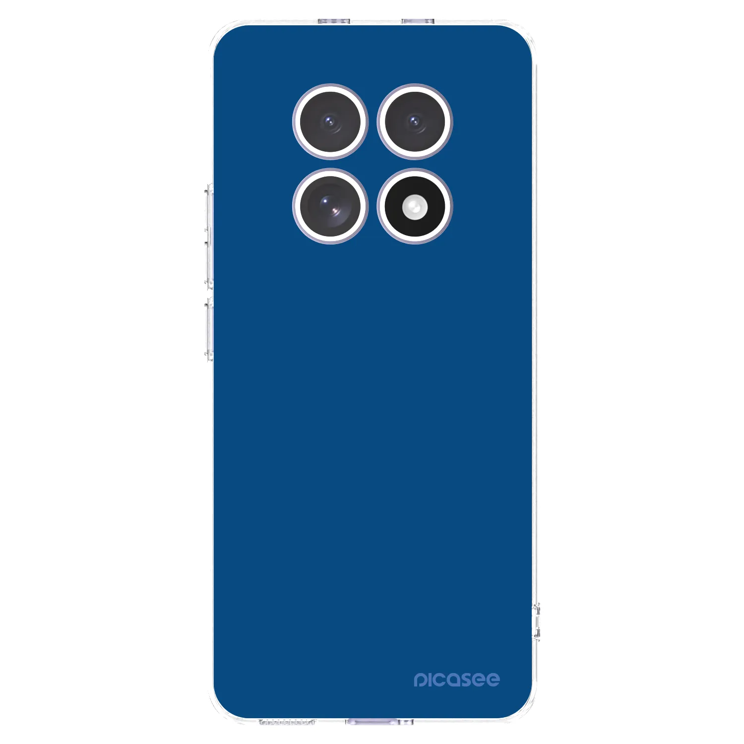 Picasee Xiaomi Redmi Note 15 Hülle - Transparentes Silikon - Navy Blue