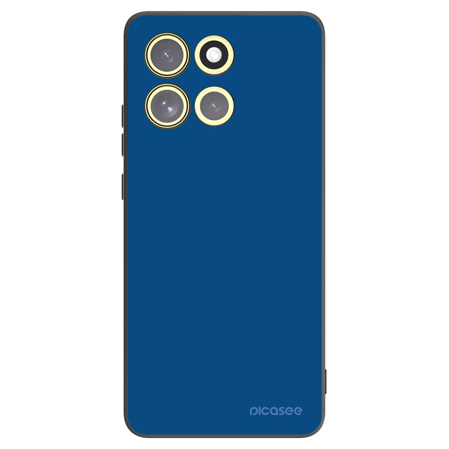 Picasee Motorola Moto G86 Power 5G Hülle - Schwarzes Silikon - Navy Blue