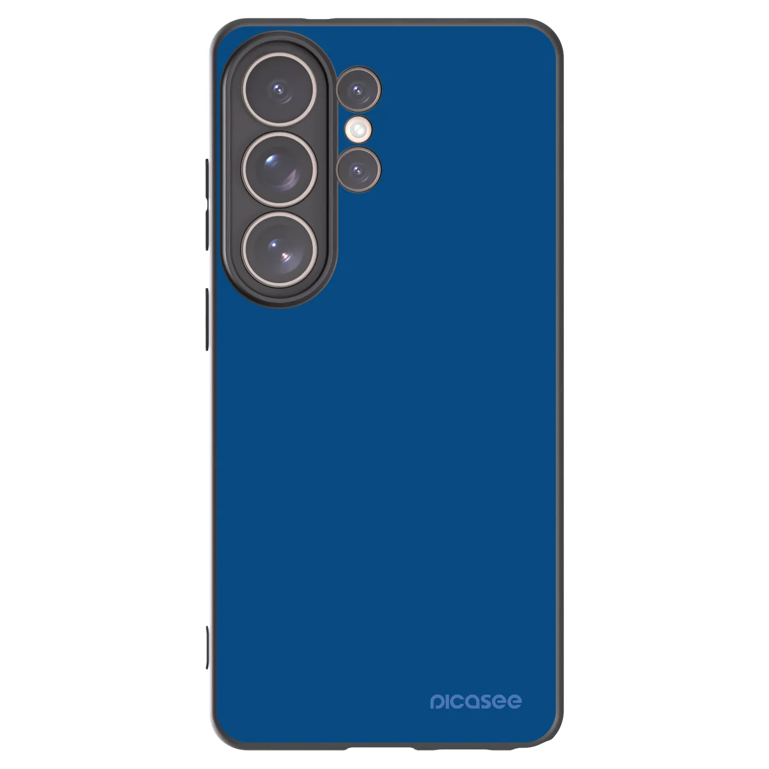 Picasee Samsung Galaxy S26 Ultra Hülle - Schwarzes Silikon - Navy Blue