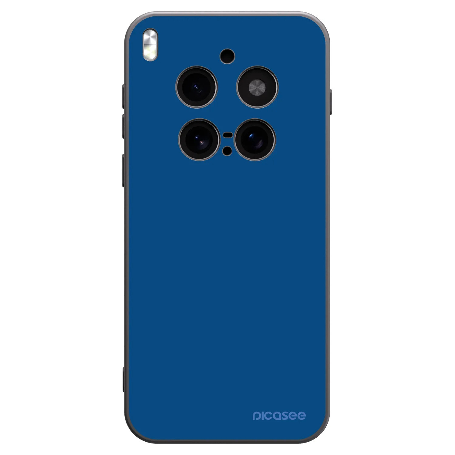 Picasee Vivo X300 Pro Hülle - Schwarzes Silikon - Navy Blue