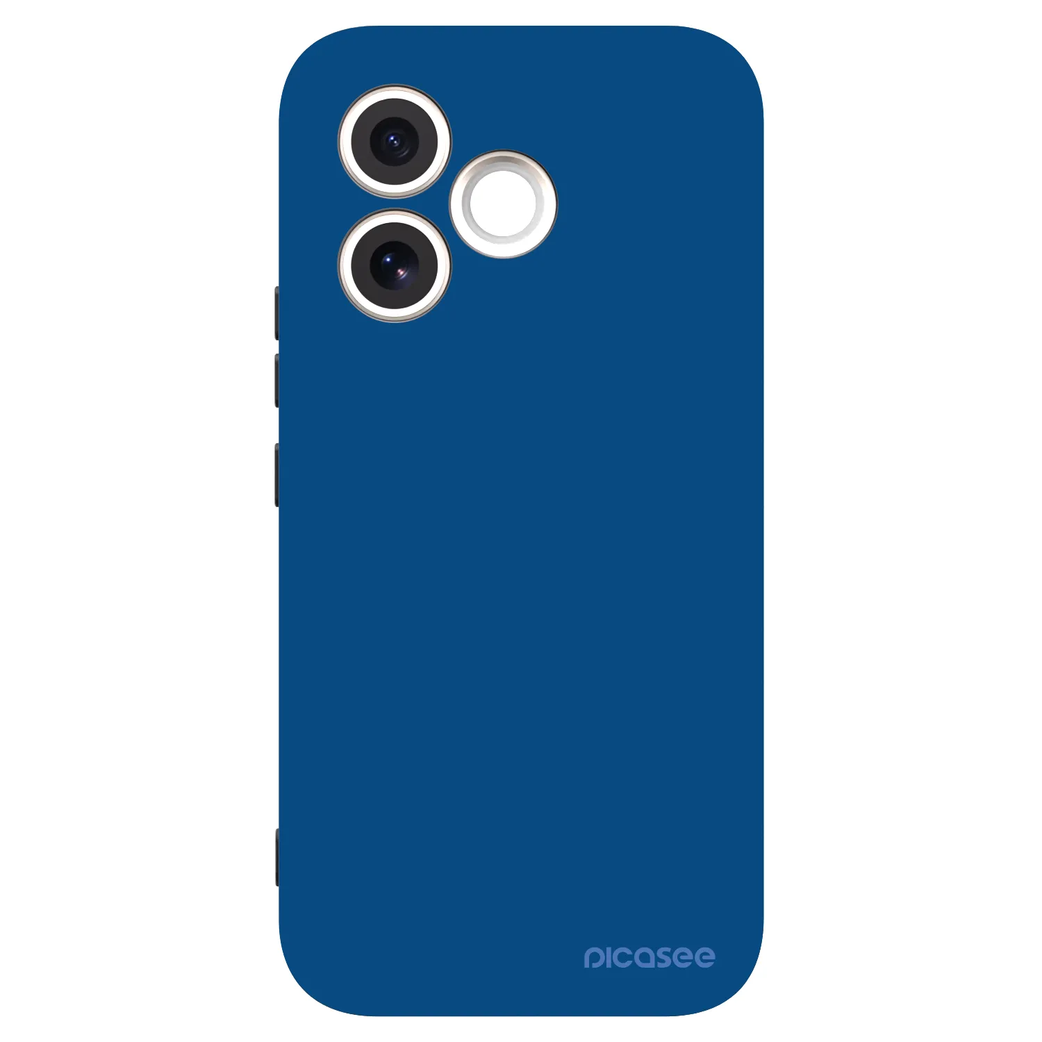 Picasee Honor 600 Lite Hülle - Schwarzes Silikon - Navy Blue
