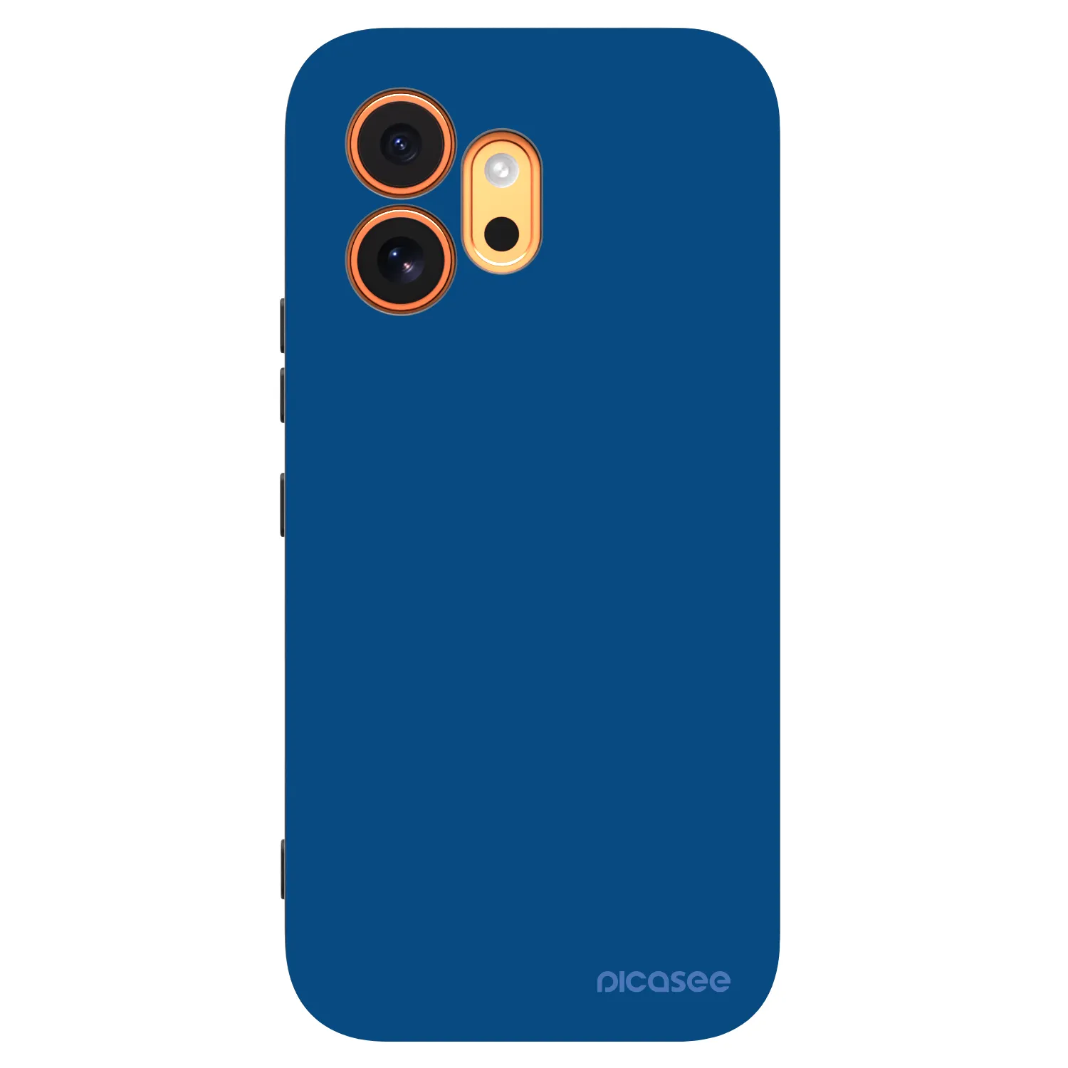 Picasee Honor 600 Hülle - Schwarzes Silikon - Navy Blue