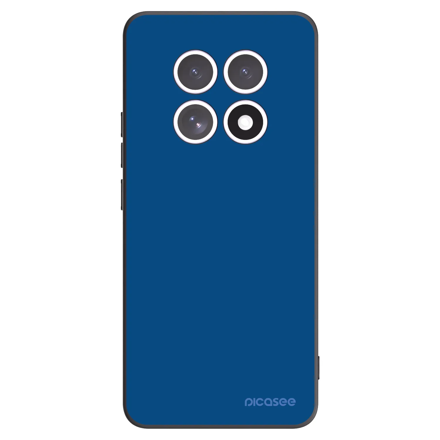 Picasee Xiaomi Redmi Note 15 5G Hülle - Schwarzes Silikon - Navy Blue