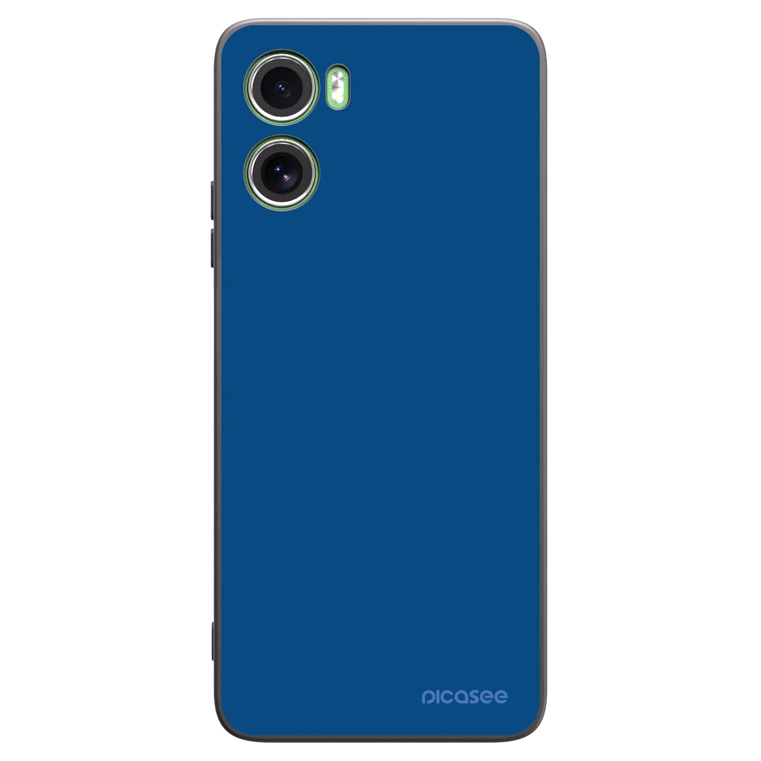 Picasee Motorola Moto G06 Hülle - Schwarzes Silikon - Navy Blue