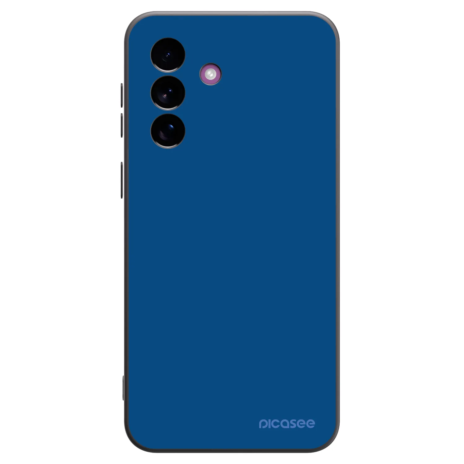 Picasee Samsung Galaxy A37 Hülle - Schwarzes Silikon - Navy Blue