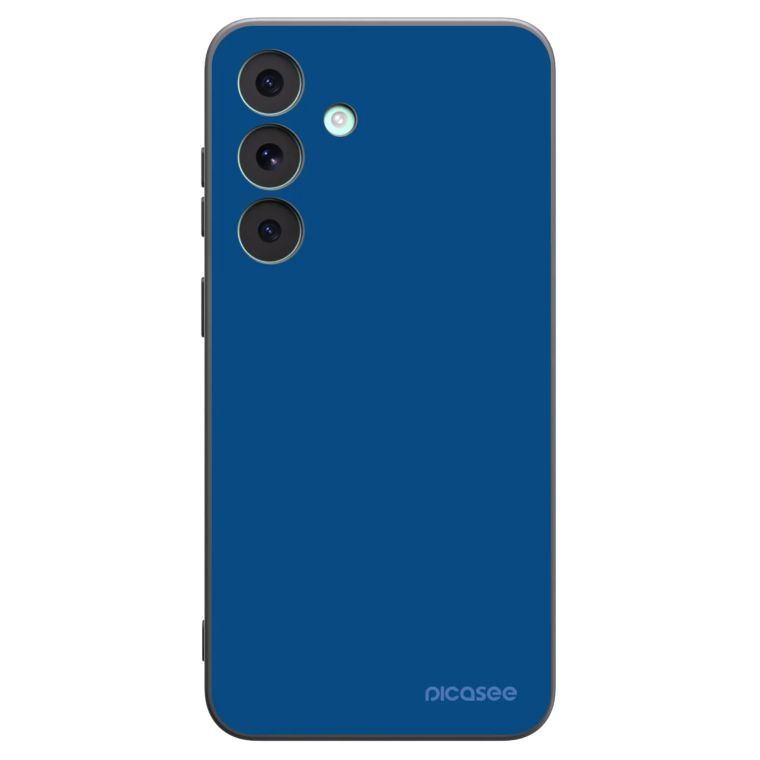 Picasee Samsung Galaxy S26 FE Hülle - Schwarzes Silikon - Navy Blue