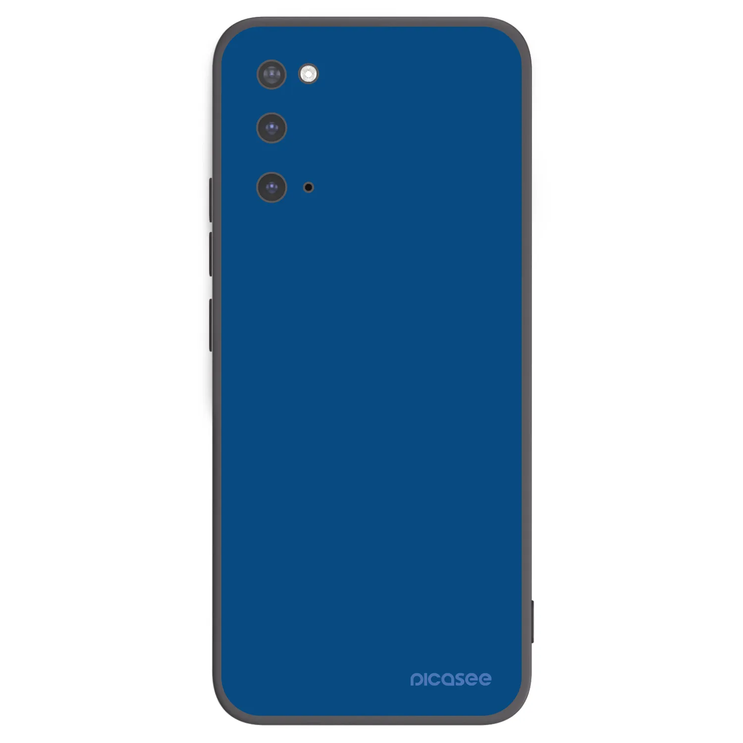 Picasee Samsung Galaxy S20 G980F Hülle - Schwarzes Silikon - Navy Blue