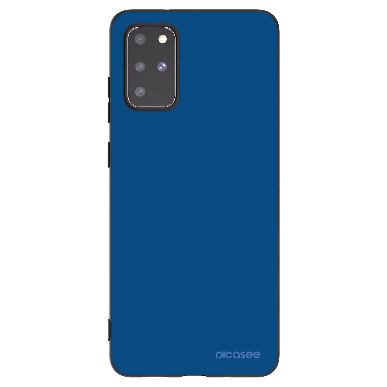 Picasee Samsung Galaxy S20+ G985F Hülle - Schwarzes Silikon - Navy Blue