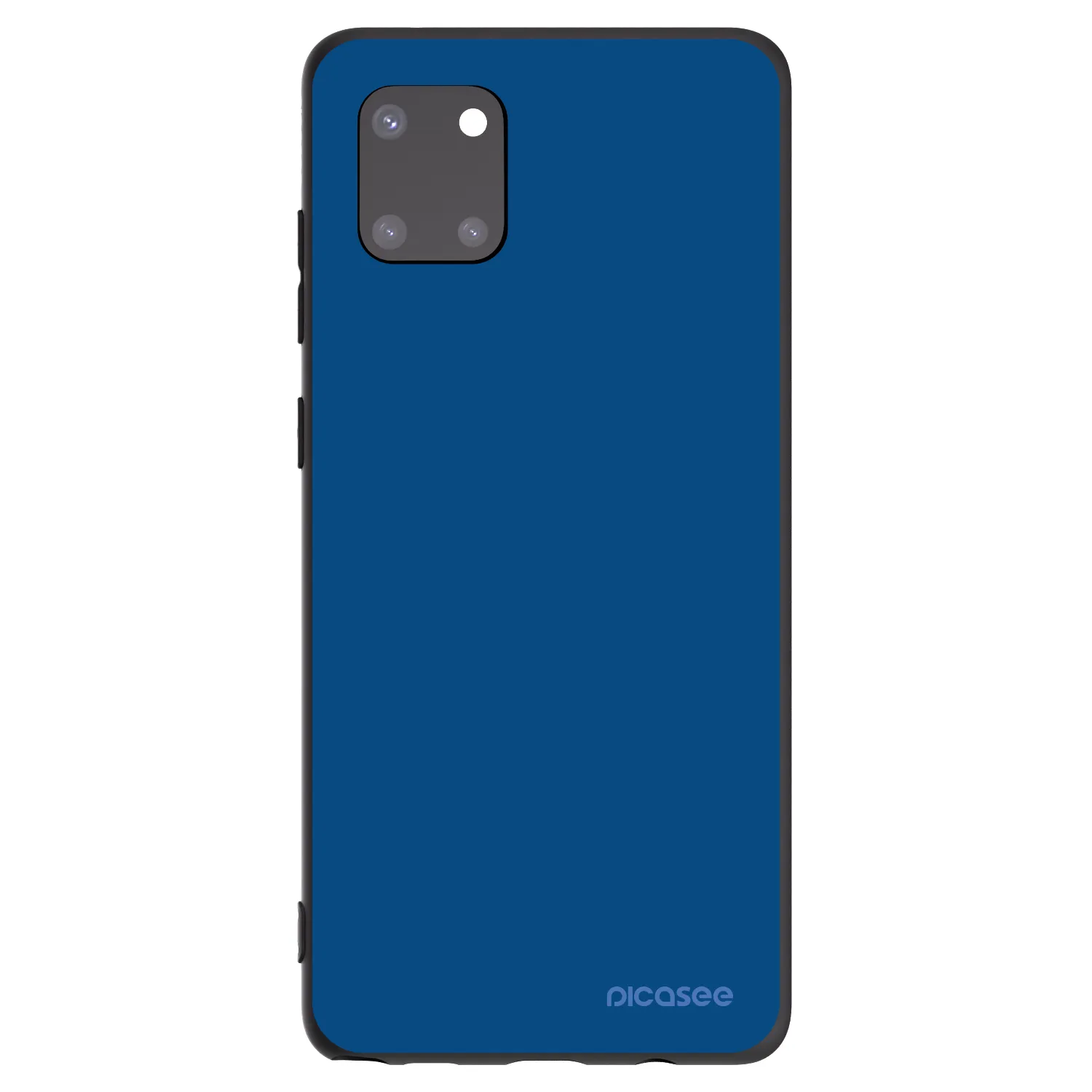 Picasee Samsung Galaxy Note 10 Lite N770F Hülle - Schwarzes Silikon - Navy Blue