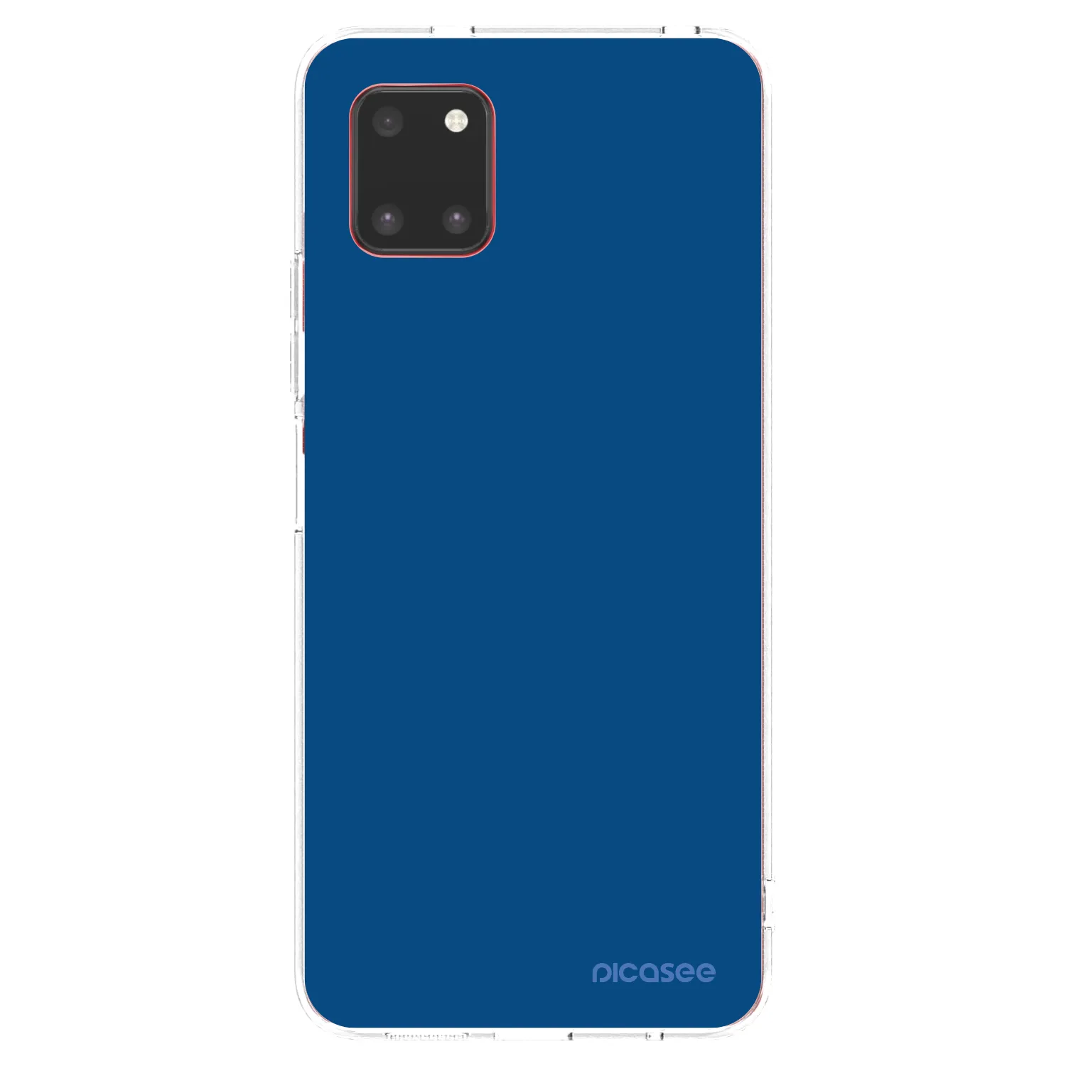 Picasee Samsung Galaxy Note 10 Lite N770F Hülle - Transparentes Silikon - Navy Blue