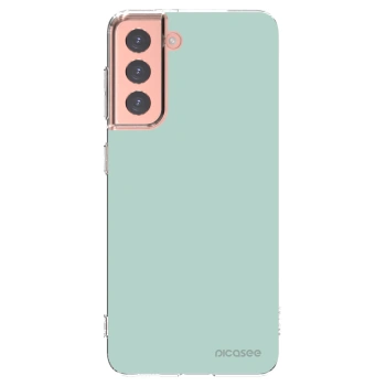 Picasee Samsung Galaxy S21 5G G991B Hülle - Transparentes Silikon - Pastel Charm