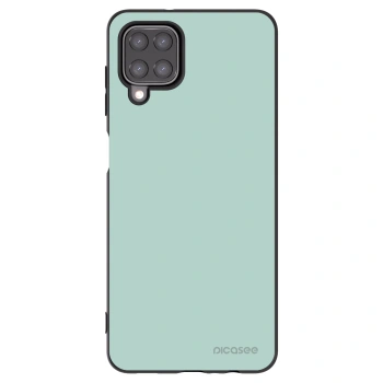 Picasee Samsung Galaxy A12 A125F Hülle - Schwarzes Silikon - Pastel Charm
